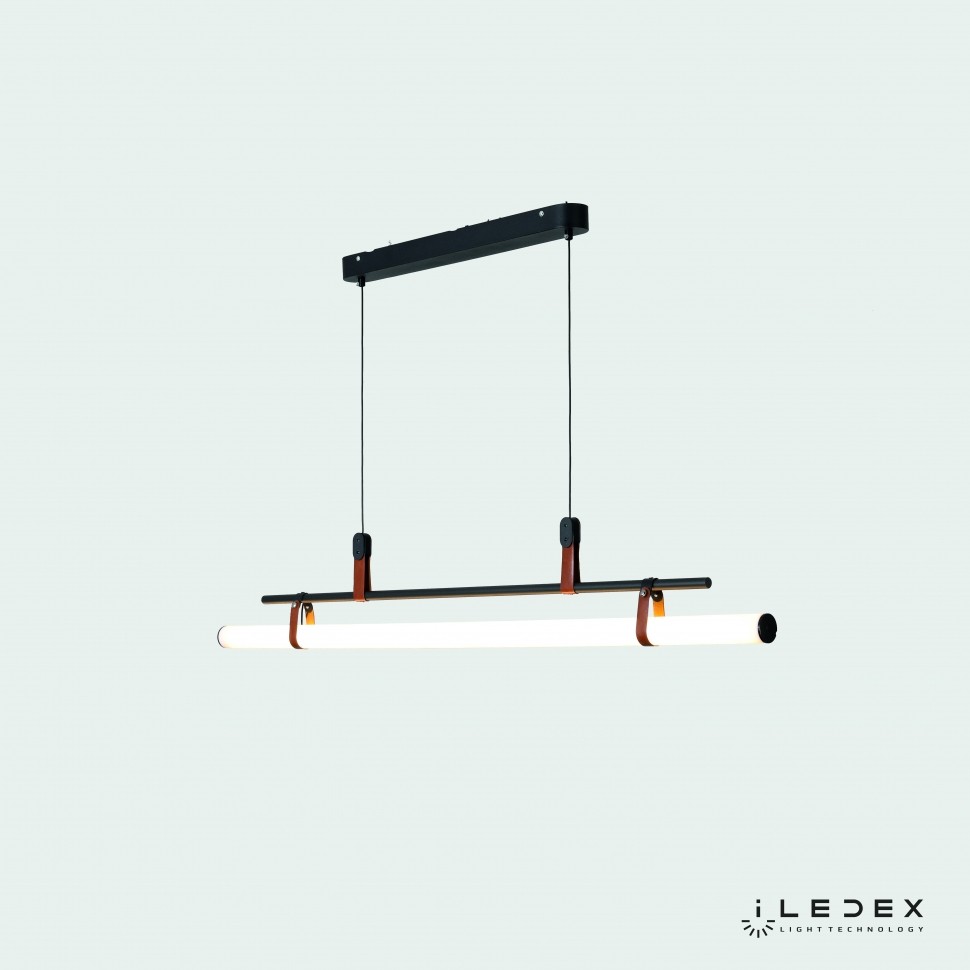 Светильник подвесной ILedex Zoom 9498P-32W-3000K BK-BR-WH