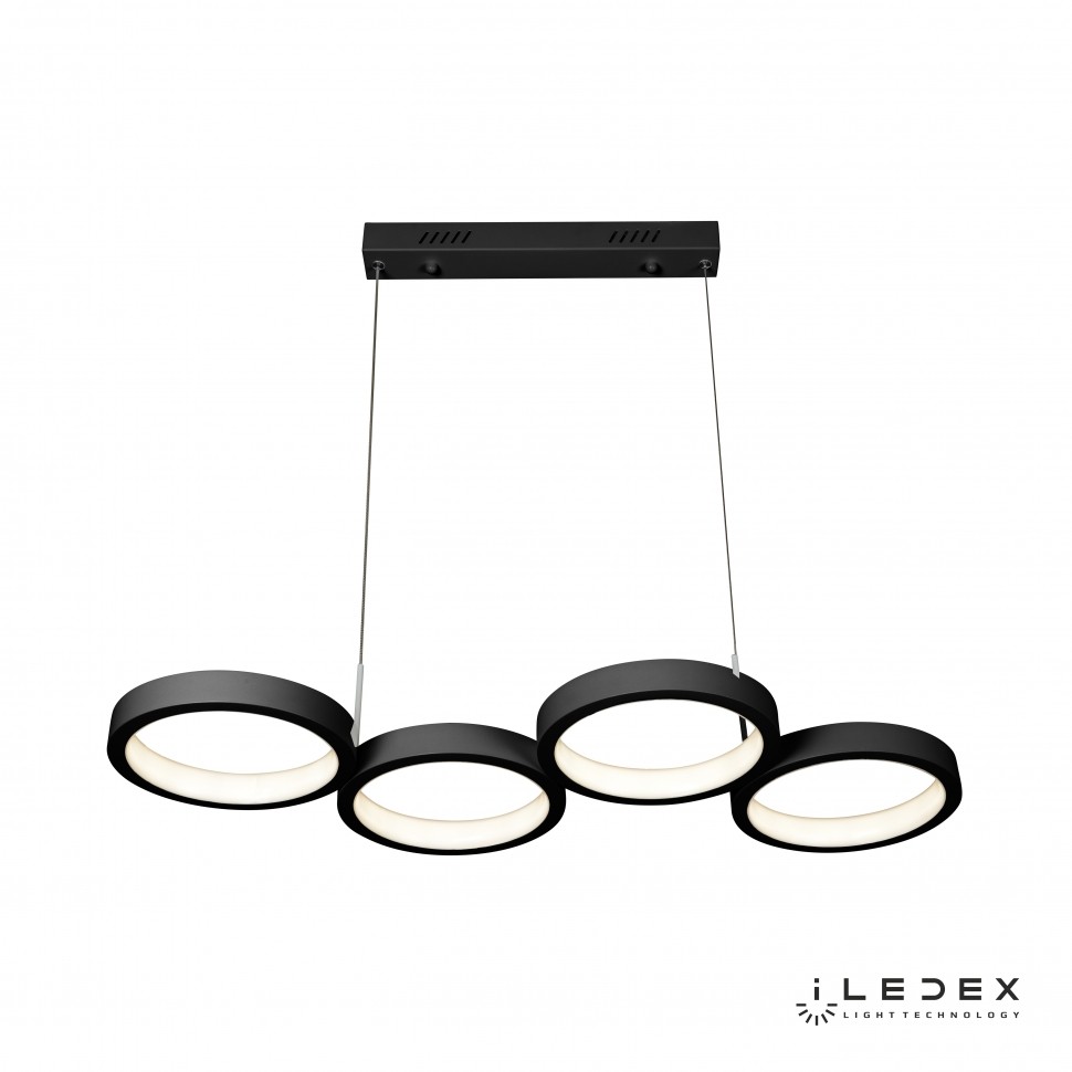 Подвесная люстра ILedex Ring Star 9004-4-D BK