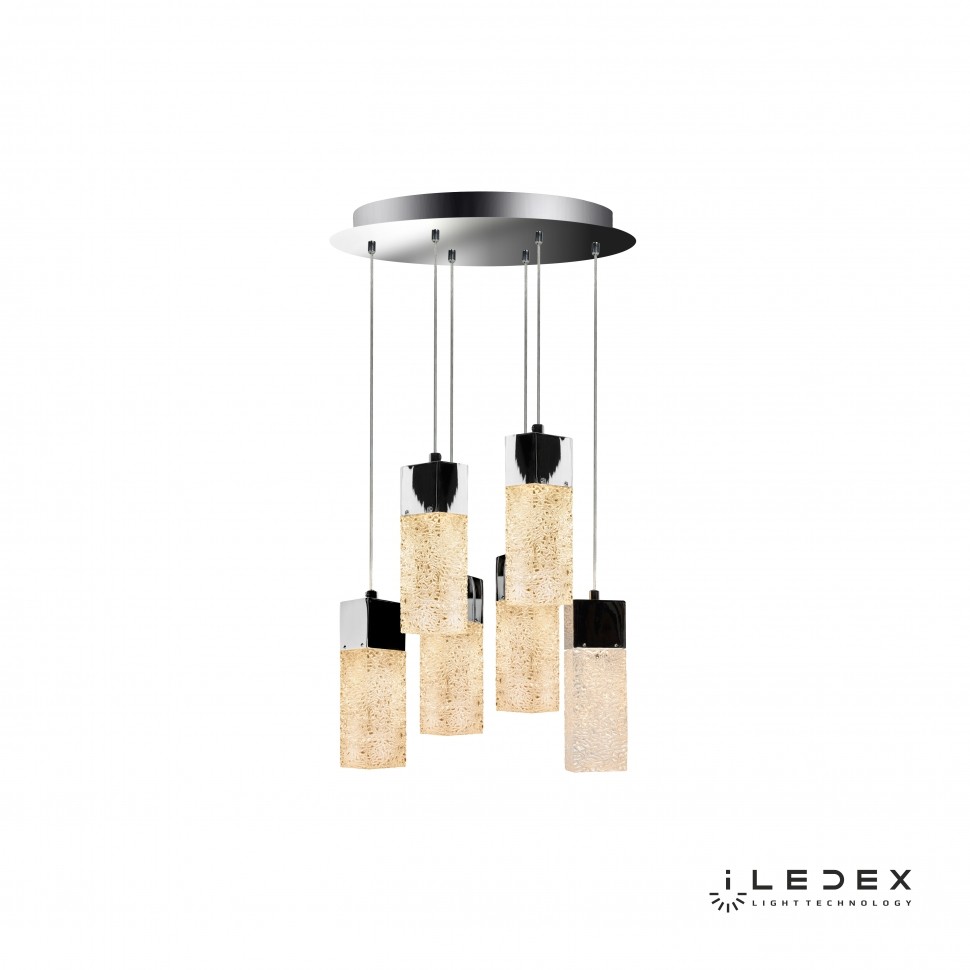 Светильник подвесной ILedex Ice P81000/6 CR
