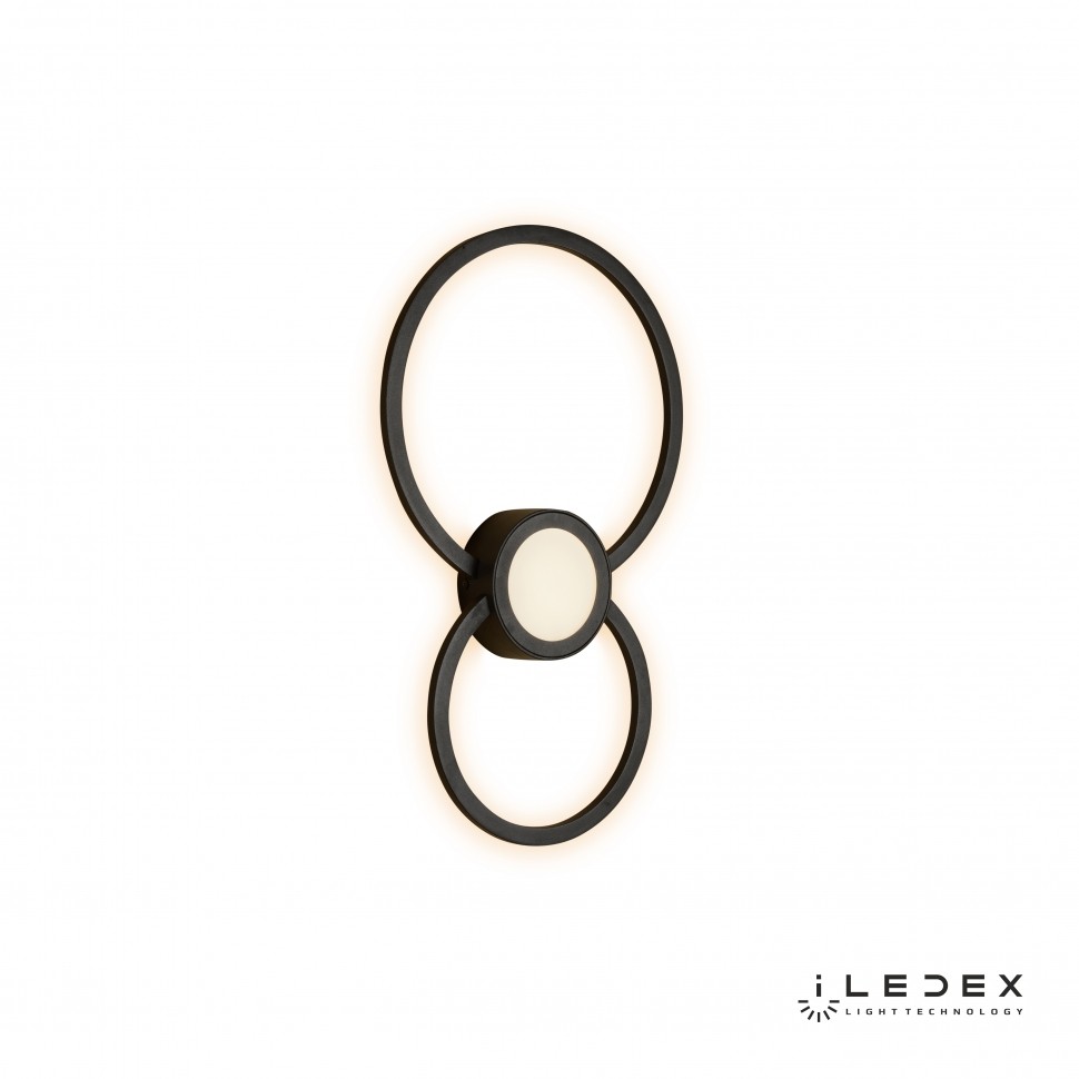 Настенный светильник ILedex Galaxy X046124 24W 3000K BK