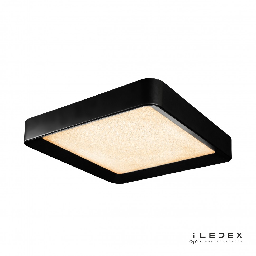 Светильник потолочный ILedex Stardust WL X8839-500x500 BK