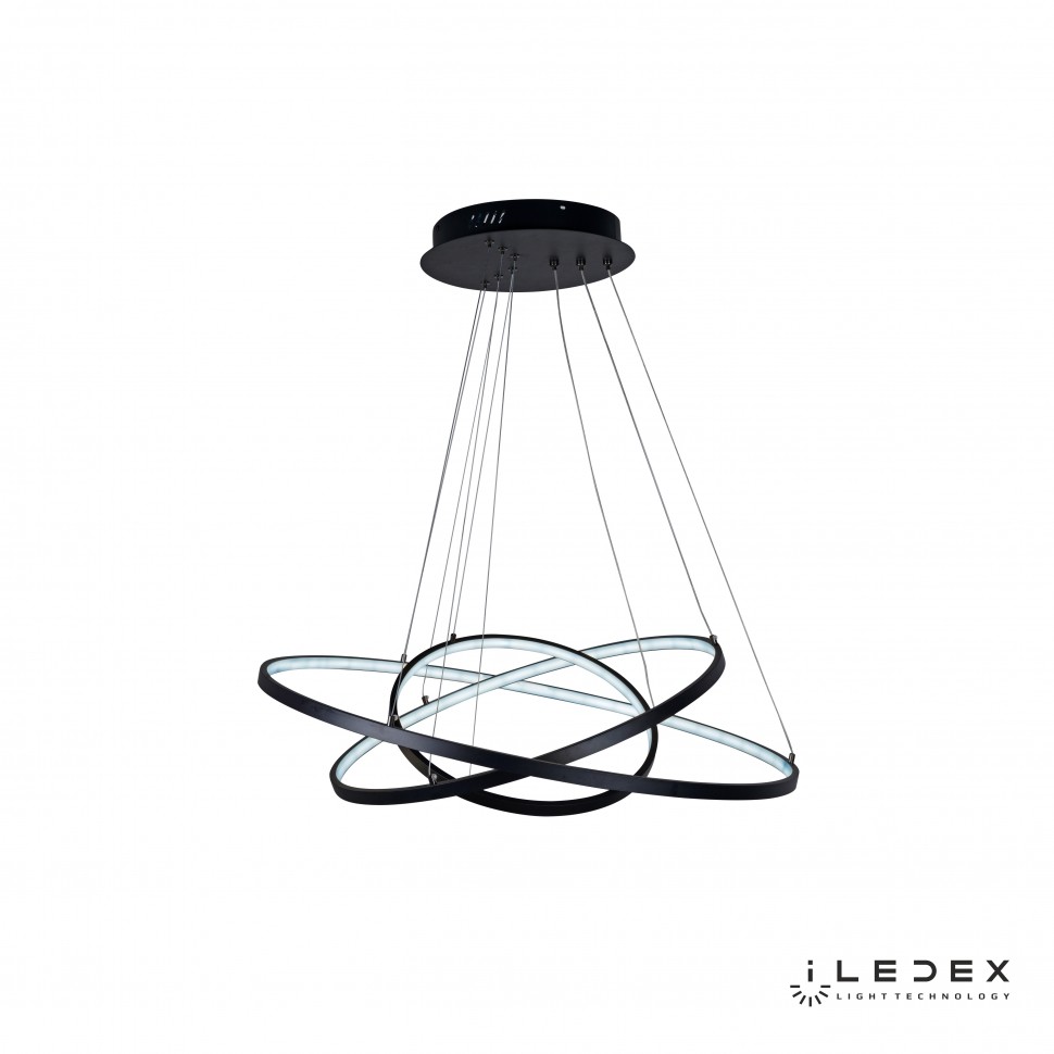 Подвесная люстра ILedex Axis D098-3 (800x600x400) BK