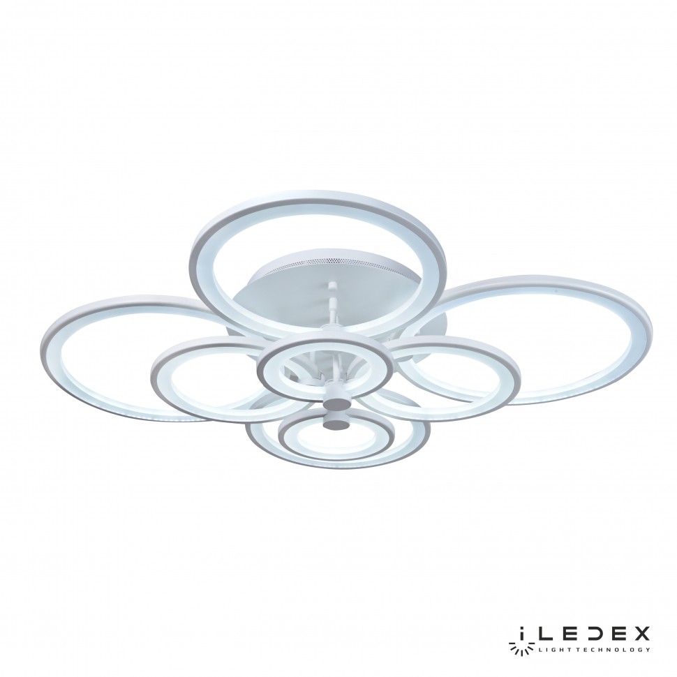 Потолочная люстра ILedex Ring A001/8 WH