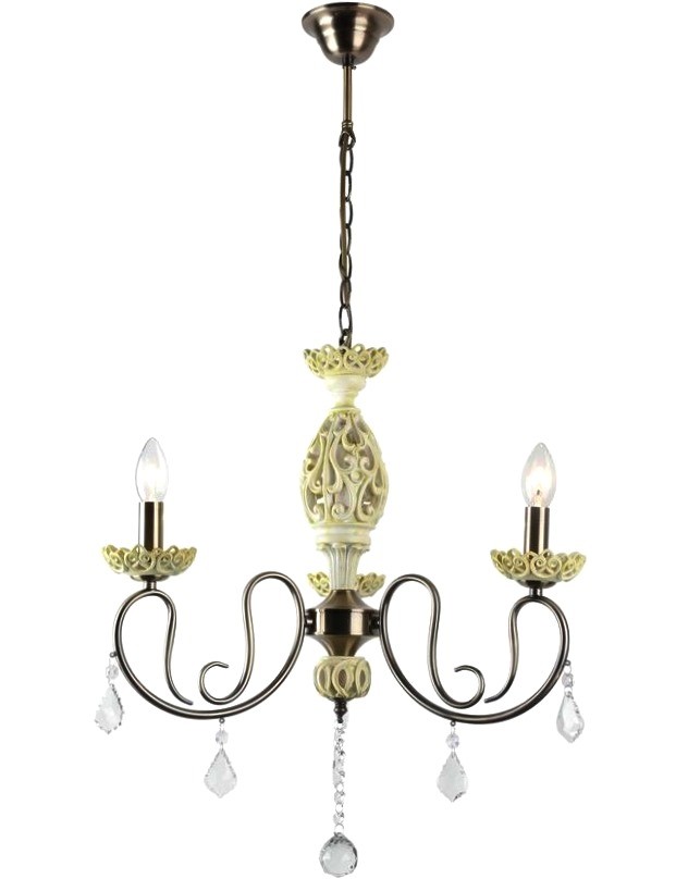 Подвесная люстра Мелодия Света JSL6377-3-600 AB 000015815