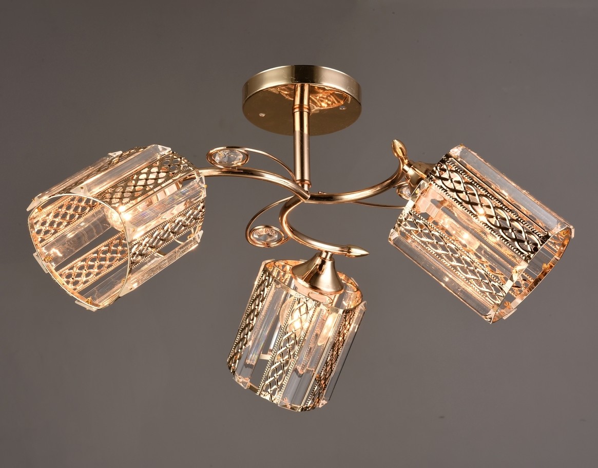 Потолочная люстра Мелодия Света P7464-3 GD 000028046