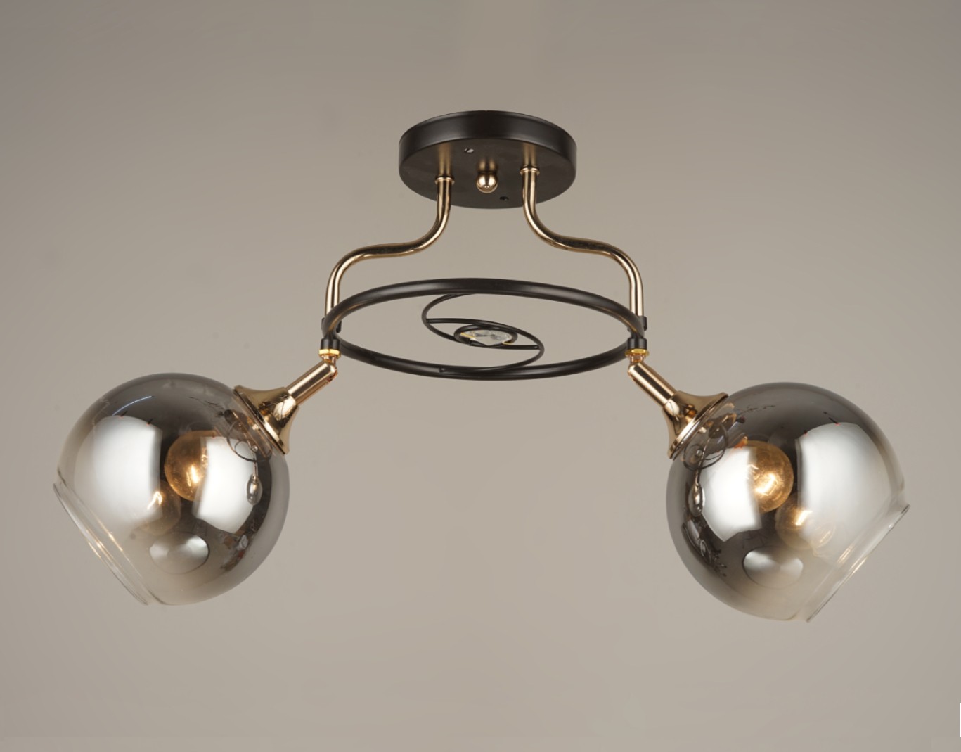 Потолочная люстра Мелодия Света P5517-2 BK+GD 000029975