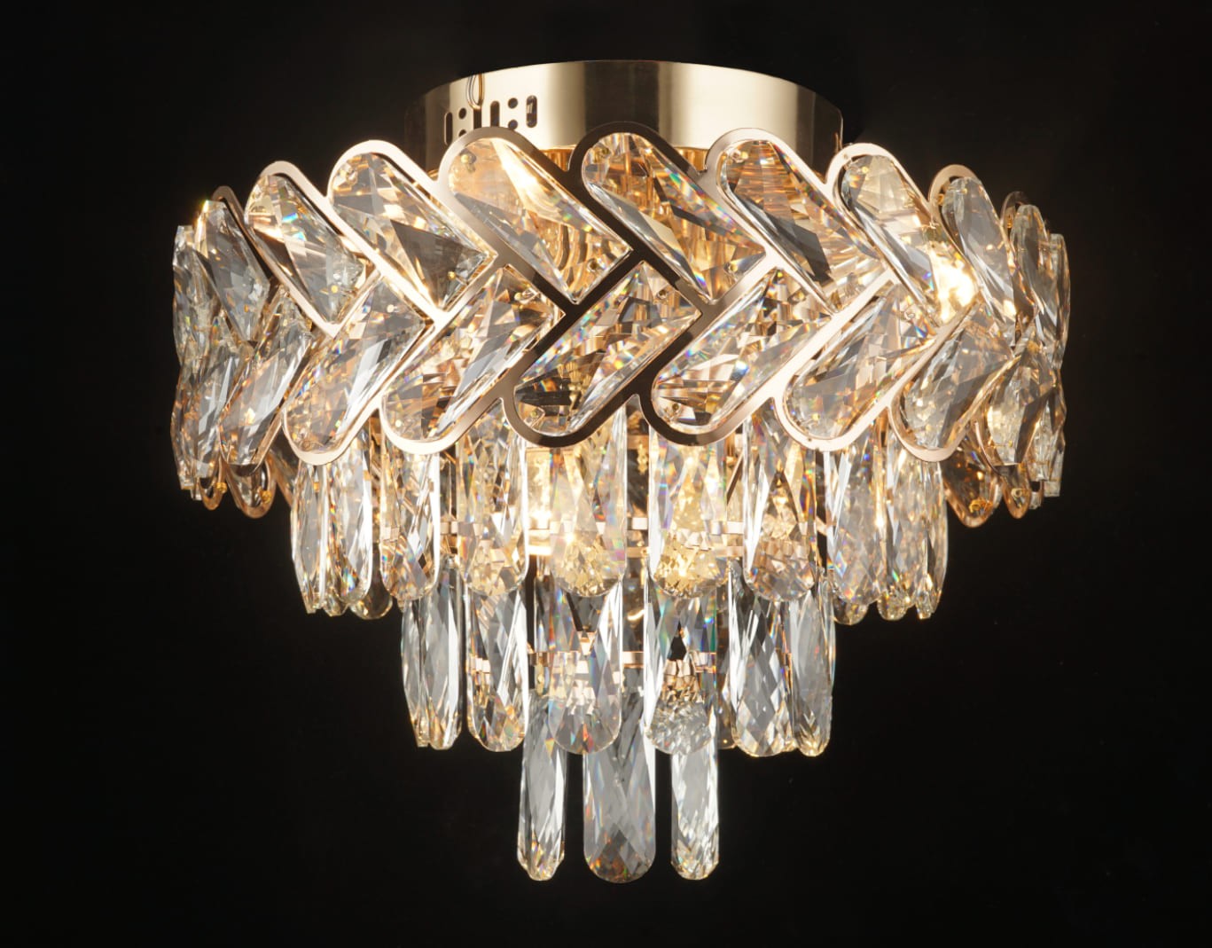 Потолочная люстра Мелодия Света Cristal 000030032