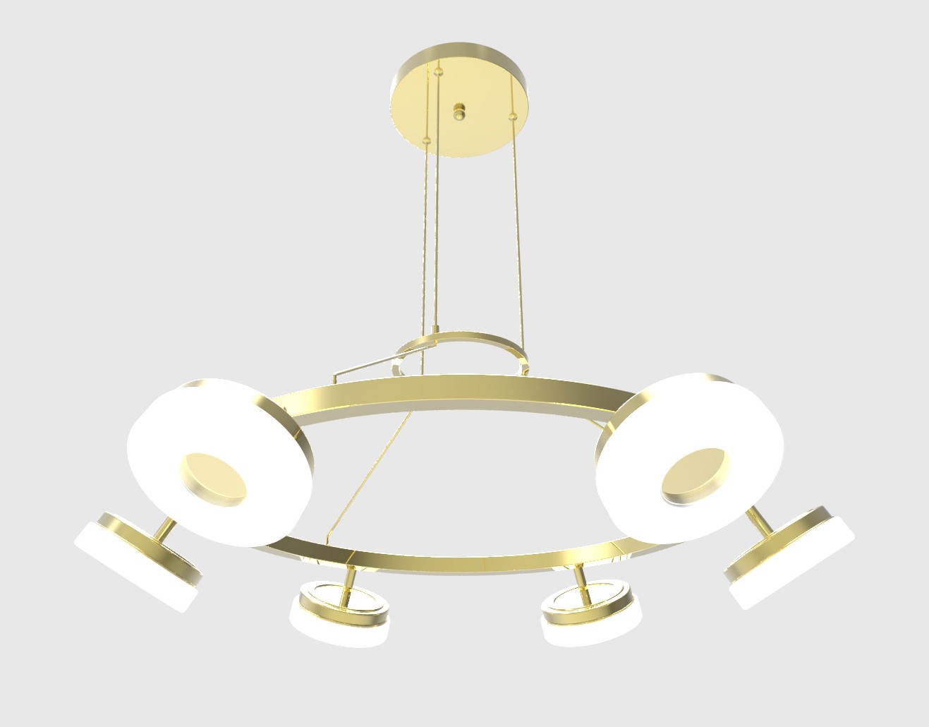 Подвесная люстра Мелодия Света Modern D020-S3-6 GD 000020432