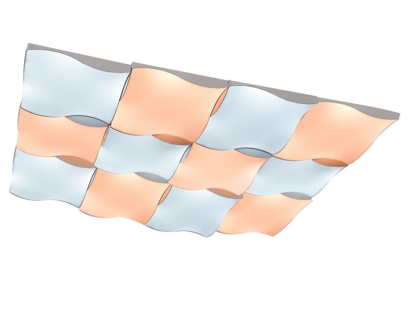 Потолочная люстра Мелодия Света Z008-12 384W WT+YL 000022614