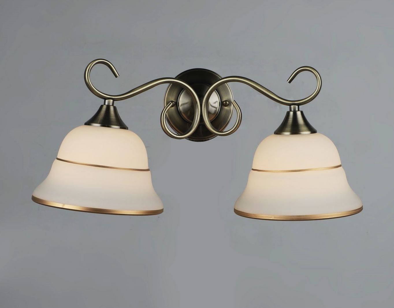 Настенное бра Мелодия Света Classic P6627-2W AB 000030221