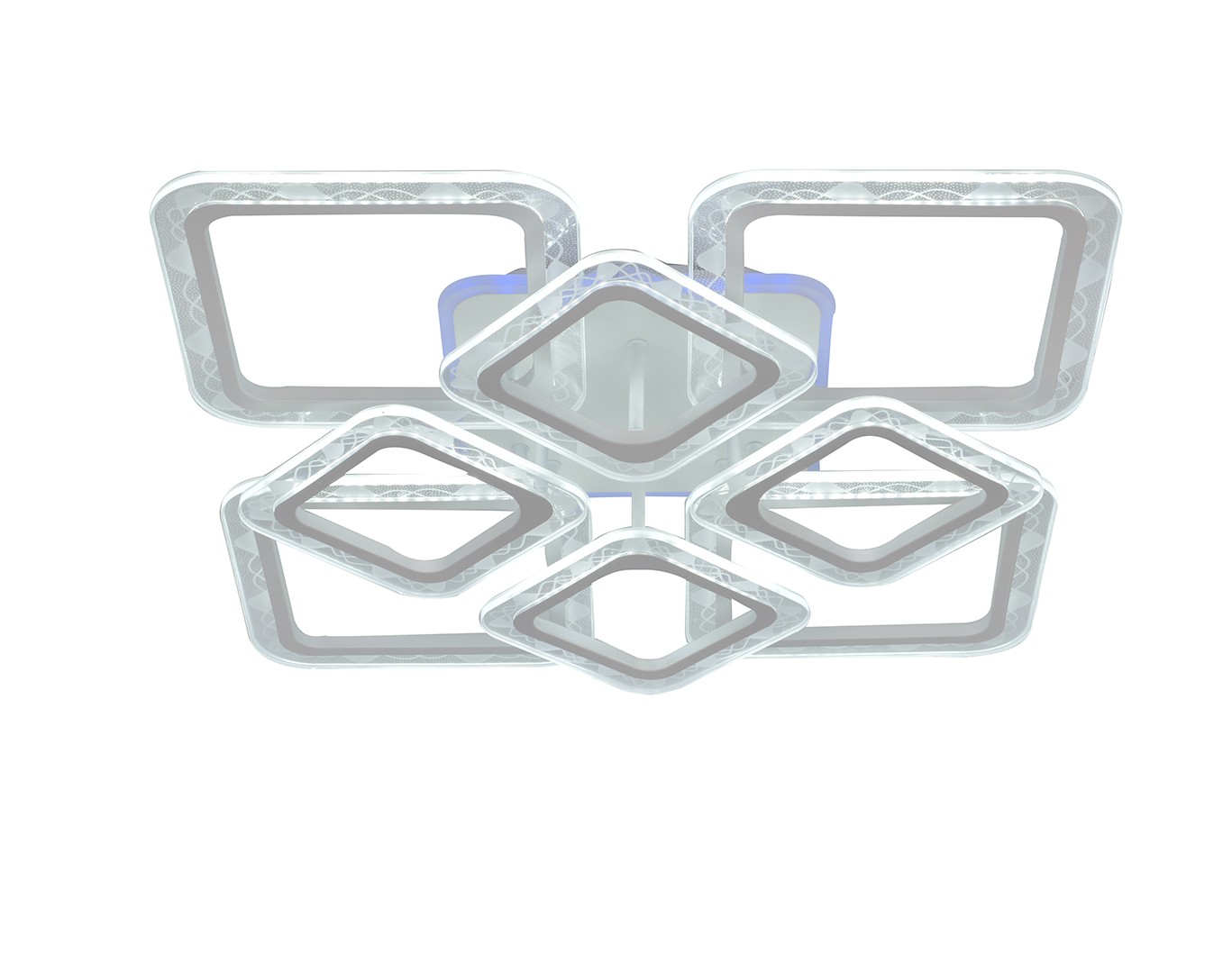 Потолочная люстра Мелодия Света M68793-4+4+1 162W WT 000029023