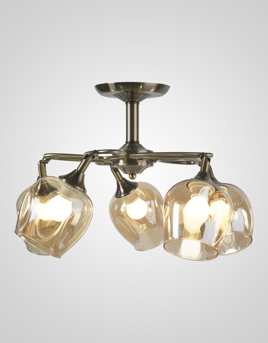 Потолочная люстра Мелодия Света P7536-5 AB 000026350