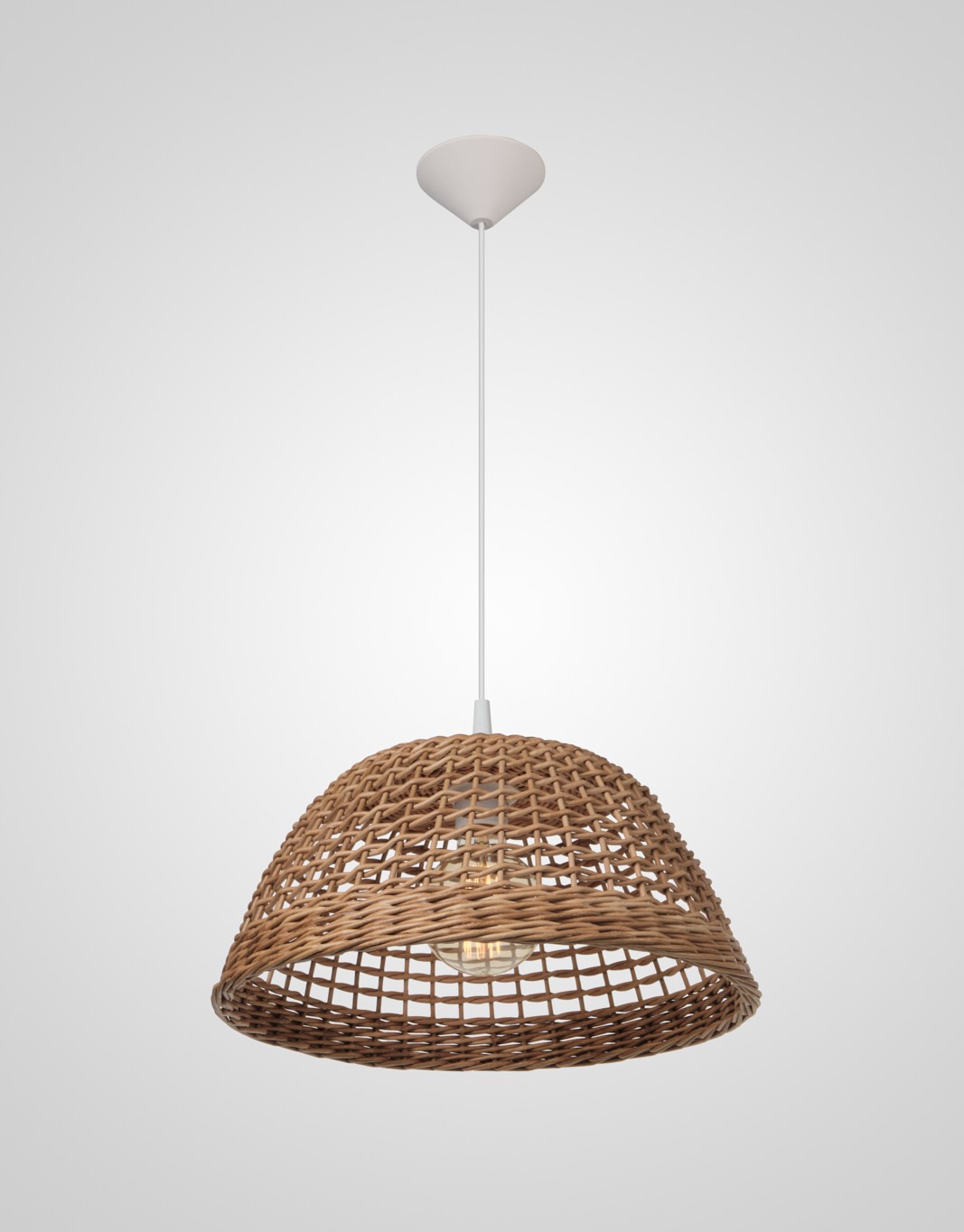 Светильник подвесной Мелодия Света Rattan RG202-1P-400 BG 000039540