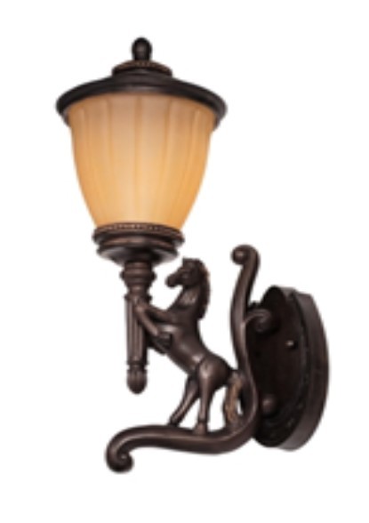 Уличный настенный светильник Мелодия Света Street 002-A-PL-1W BG 000048289