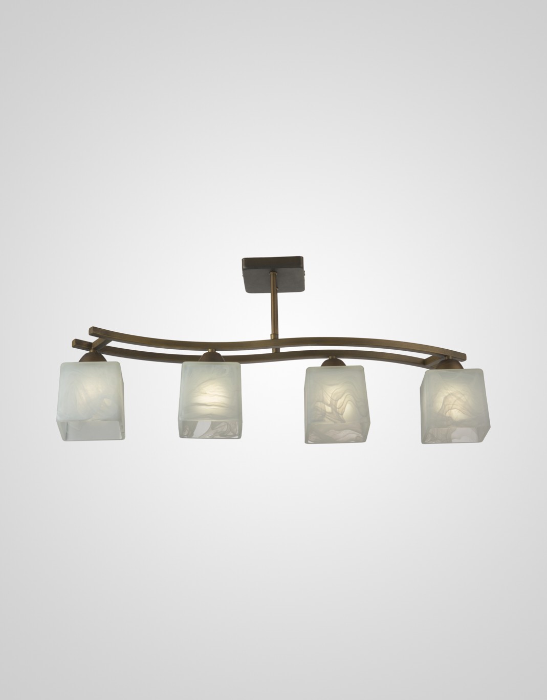 Потолочная люстра Мелодия Света Cube P9484-4 AB 000022895