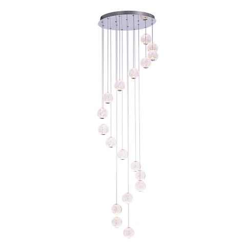 Люстра каскадная Delight Collection Elliot Diamante MD20001012-18A chrome