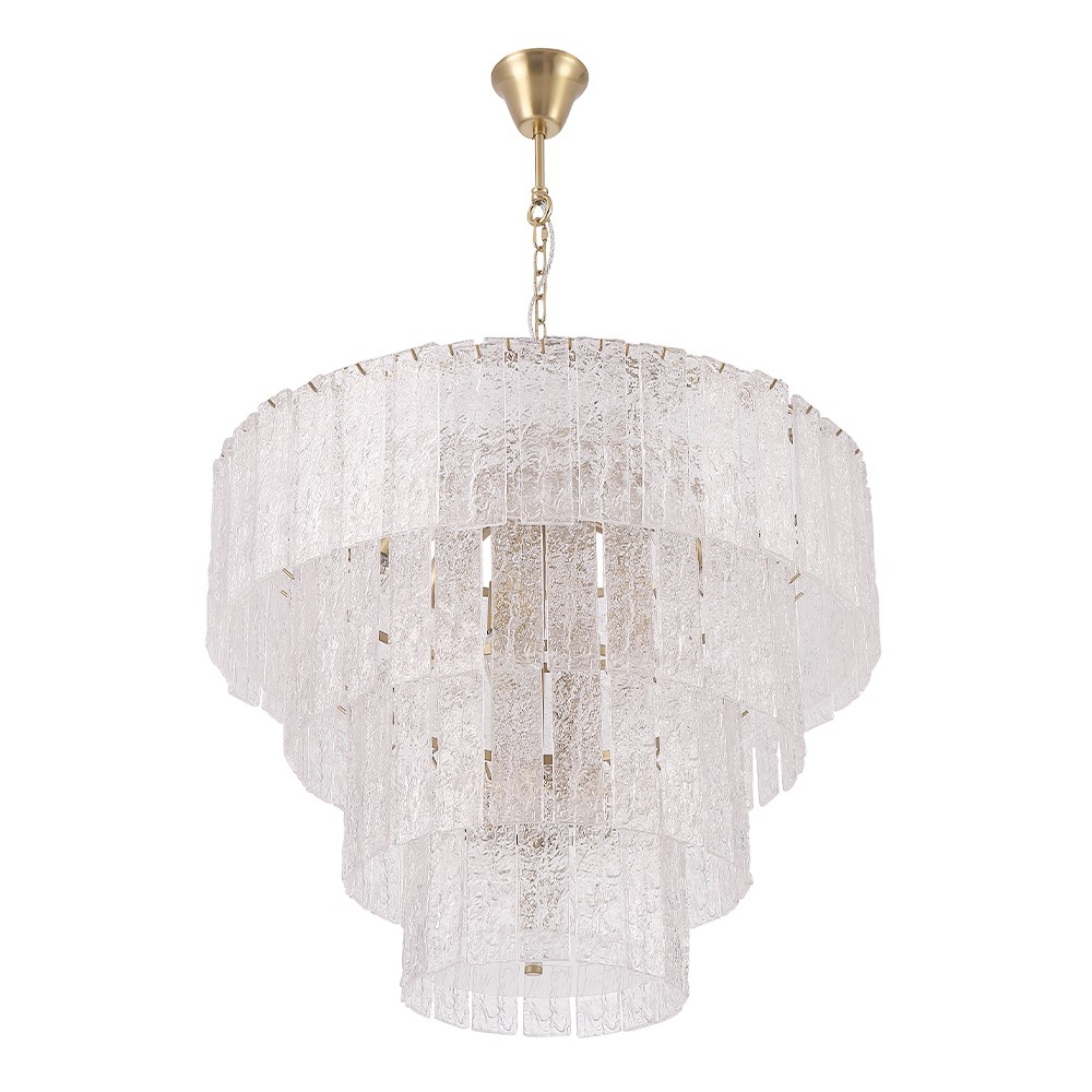 Подвесная люстра Crystal Lux Ricardo RICARDO SP14 BRASS