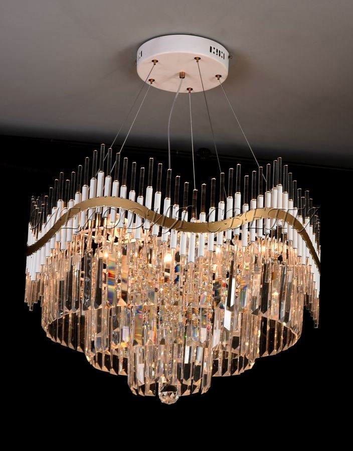 Подвесная люстра Мелодия Света Cristal 000024941