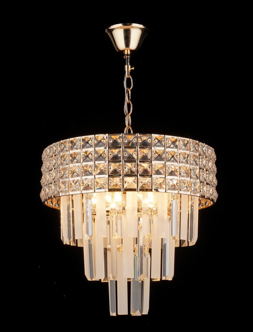 Подвесная люстра Мелодия Света Cristal 000054591