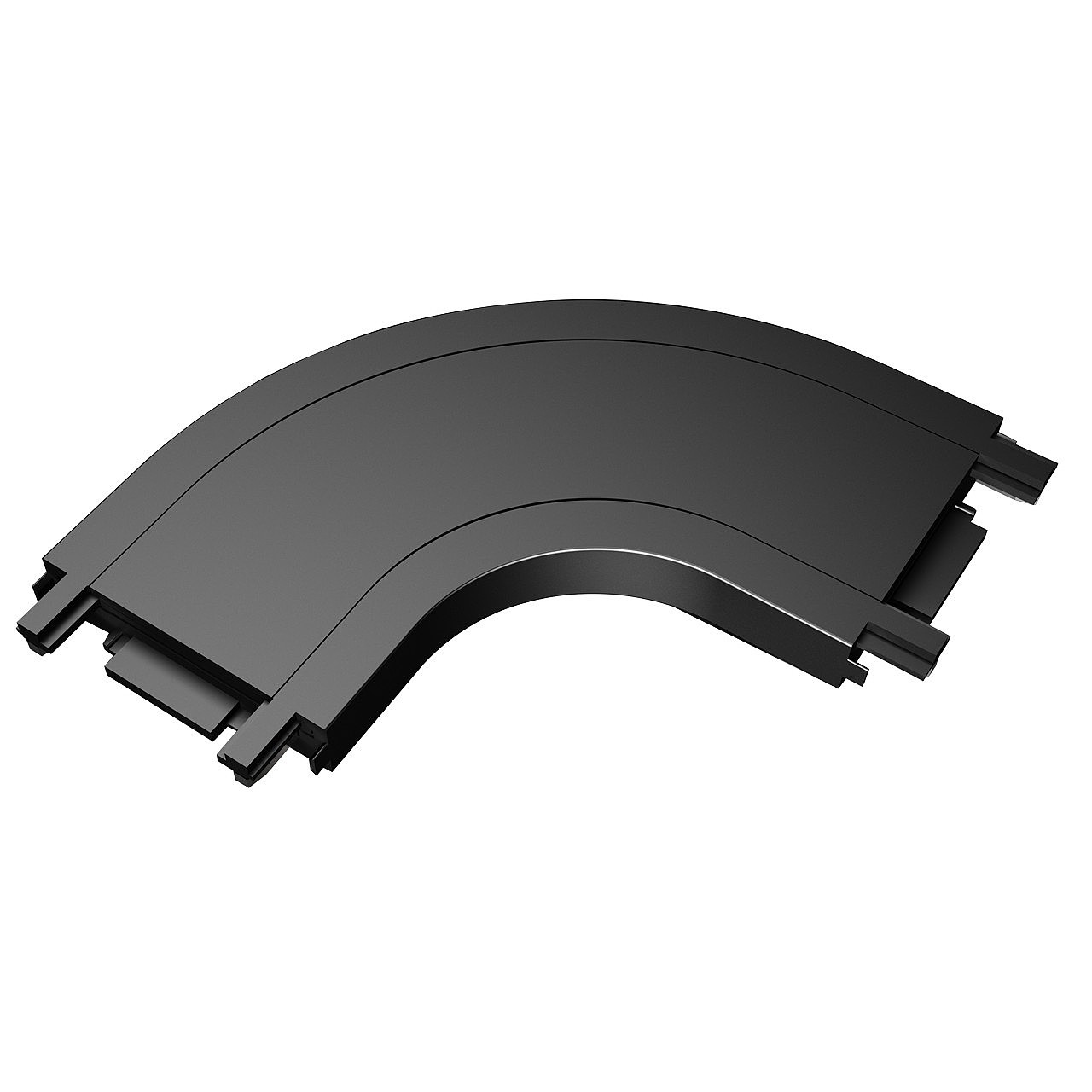 C - соединитель для ультратонкого магнитного шинопровода 48В, Черный IMEX Ut25 IL.0007.3002 BK