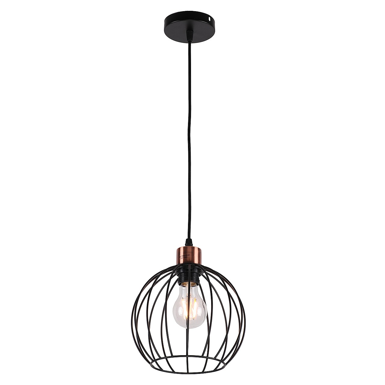 Светильник подвесной IMEX MD.0229-1-P BK