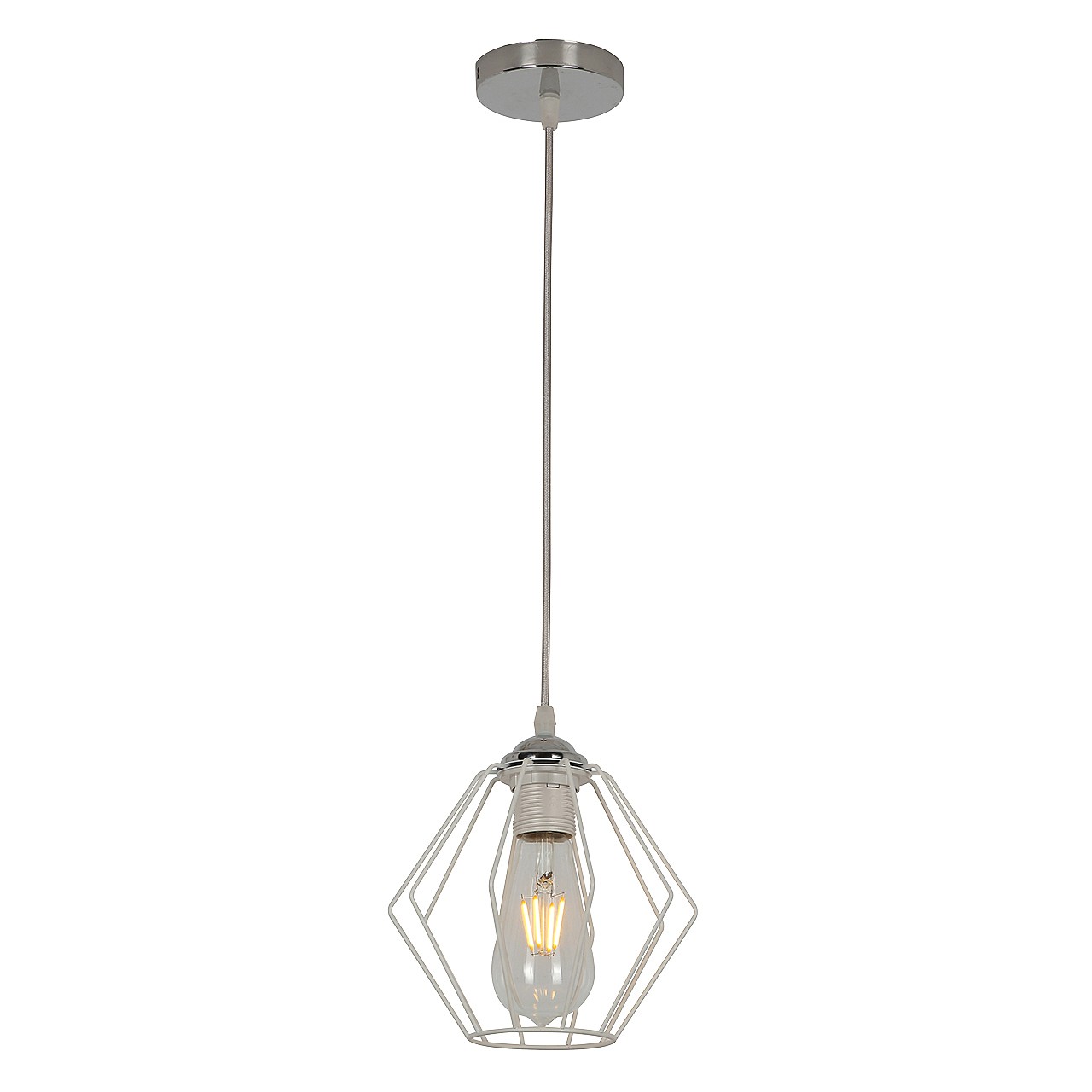 Светильник подвесной IMEX Indigo MD.3099-1-P WH+CH