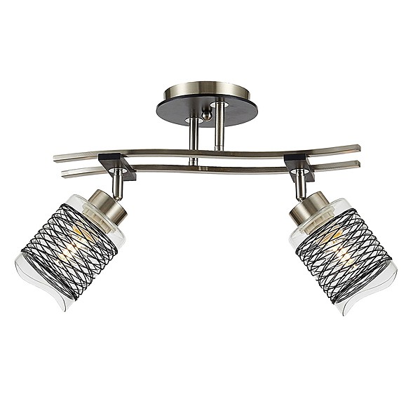 Потолочная люстра IMEX MD.78272-2-S CH+BK