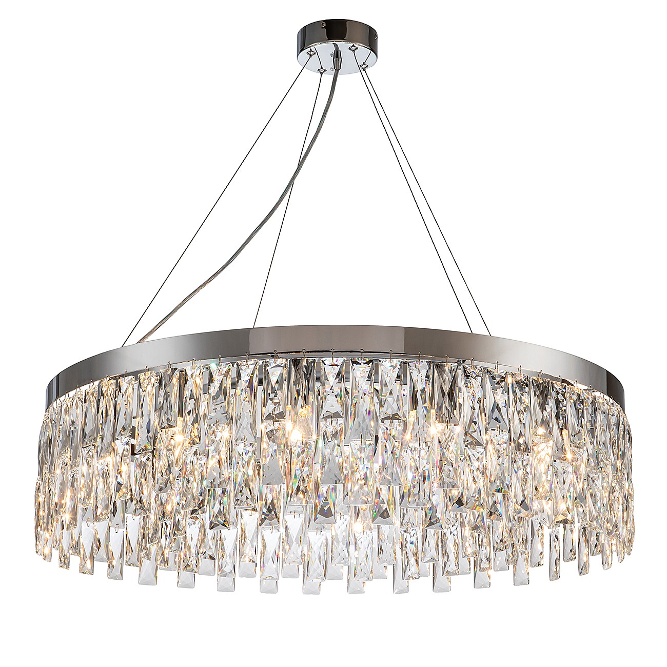 Подвесная люстра Indigo Anna V000386 12029/12P Chrome