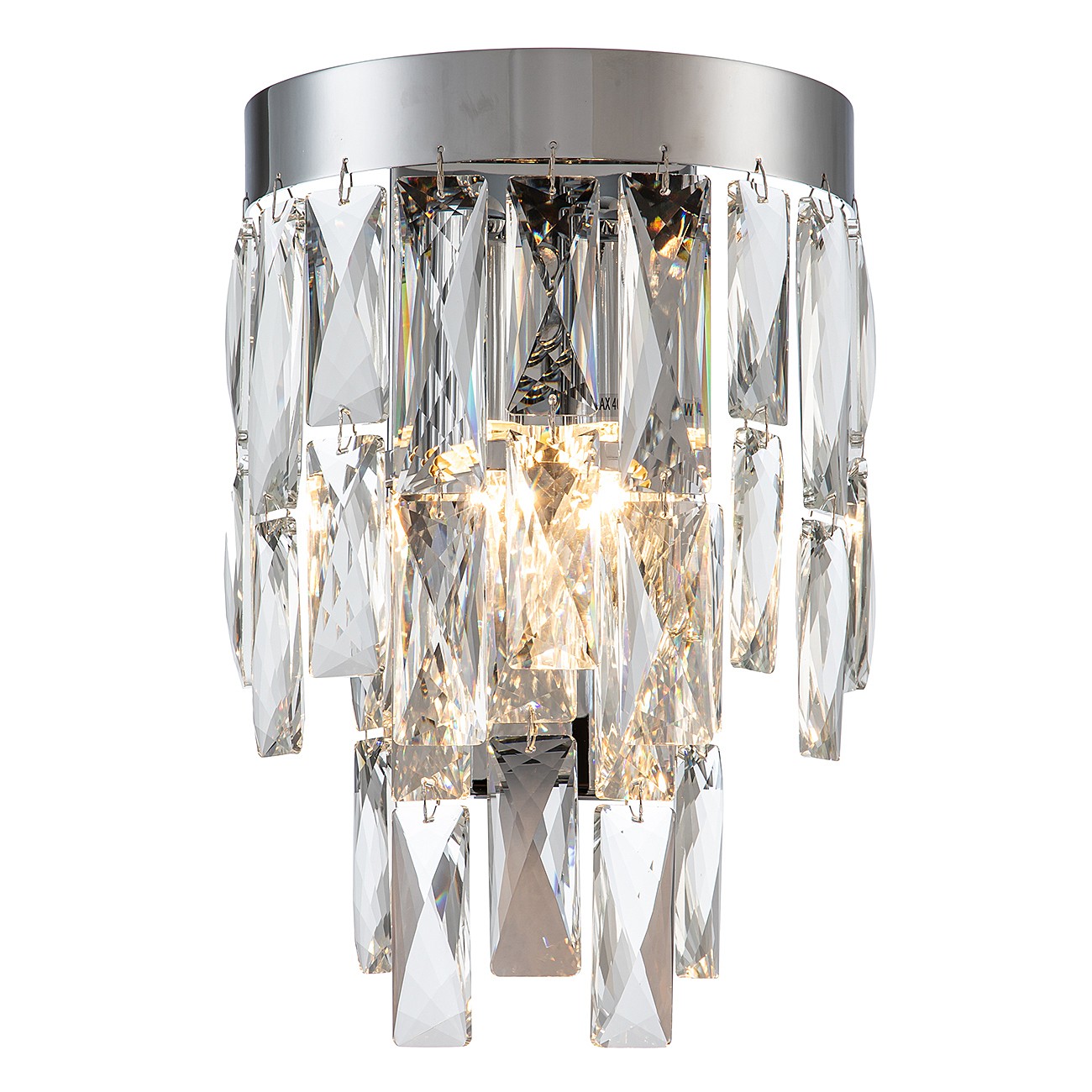 Настенное бра Indigo Anna V000388 12029/2W Chrome