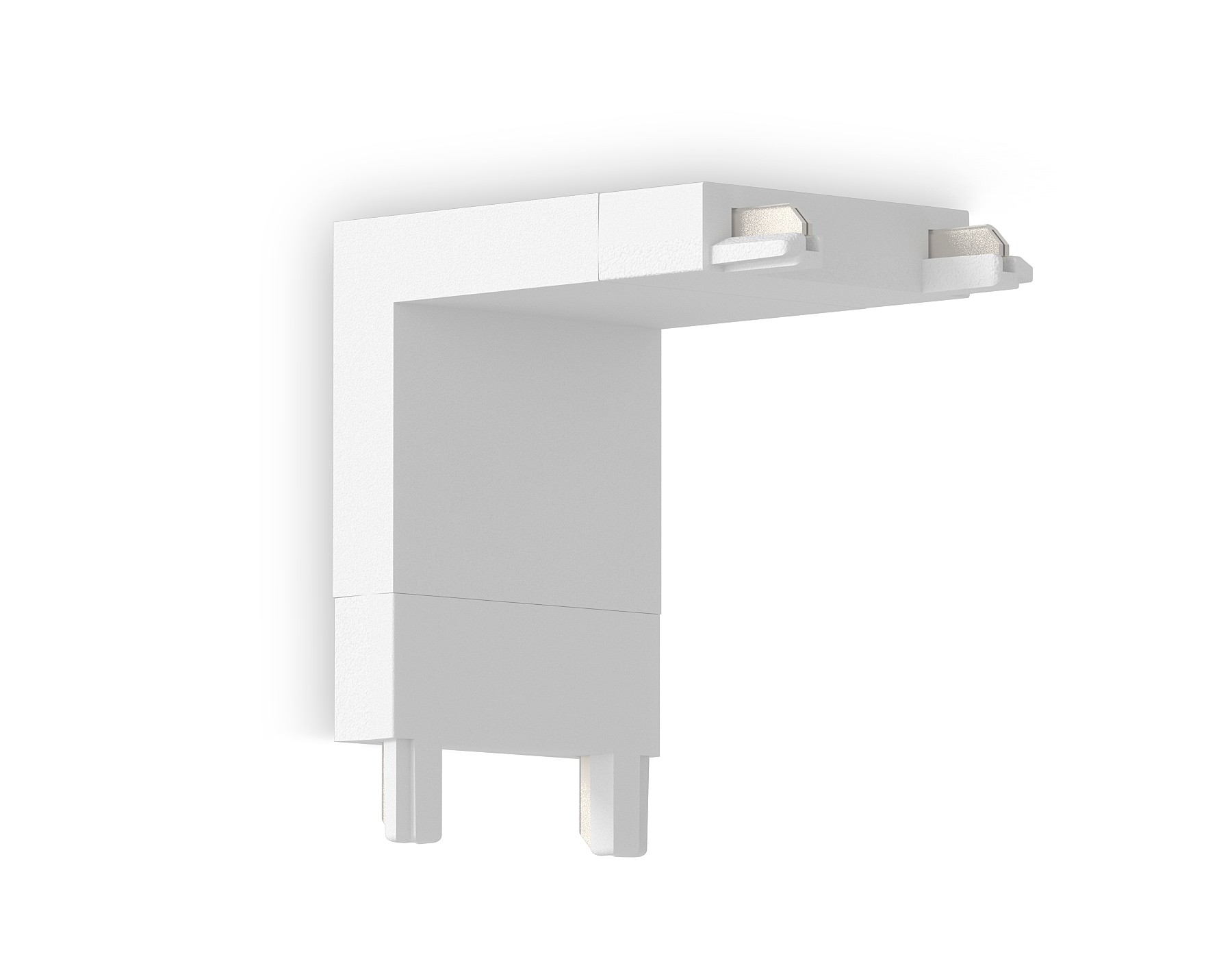 Коннектор угловой внутренний для накладного шинопровода Magnetic Ultra Slim Ambrella Track System GV1103