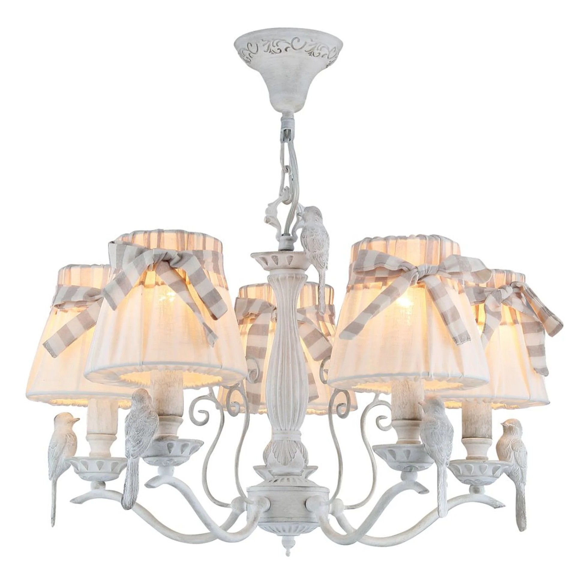 Люстра с птичками Bird ARM013-05-W Maytoni