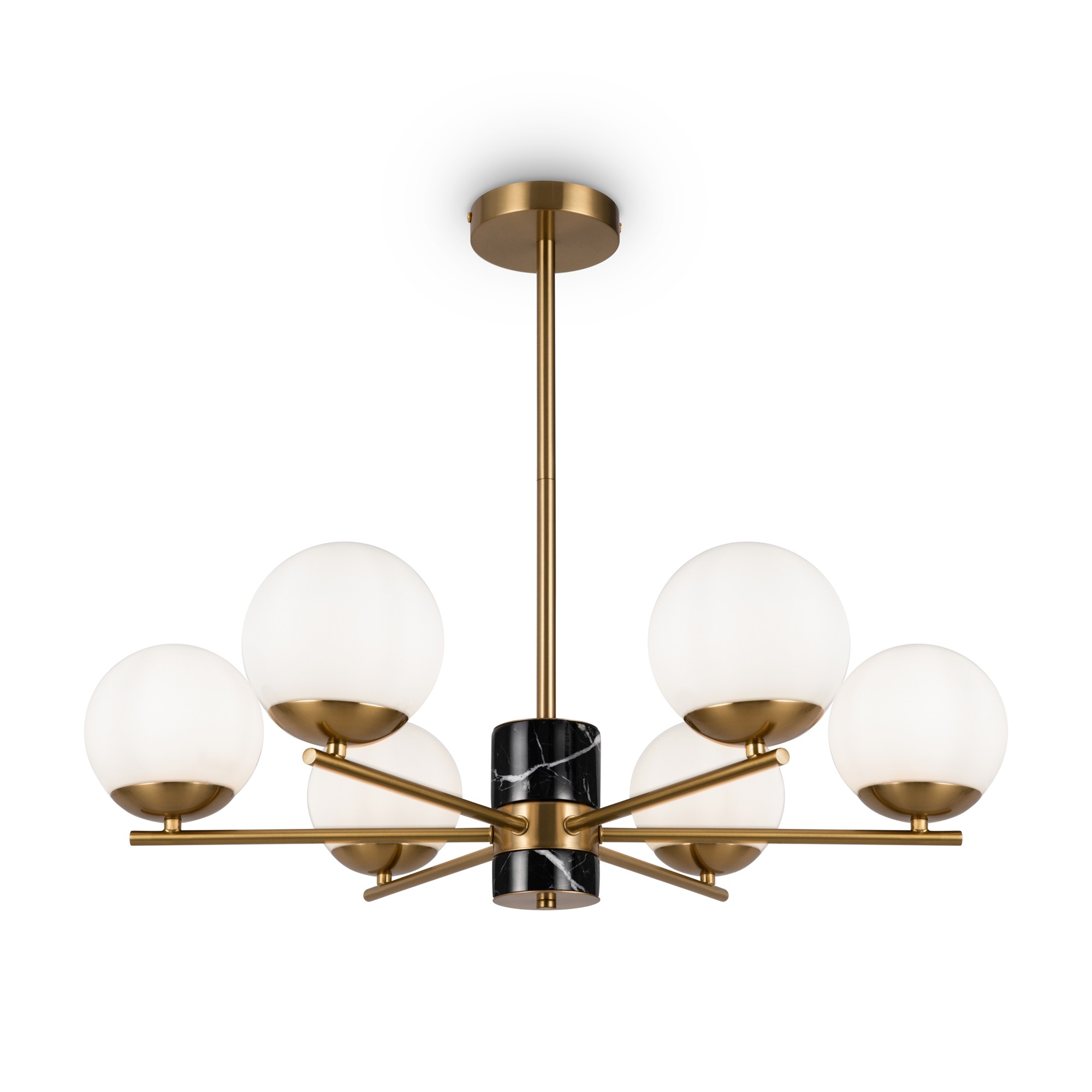 Люстра на штанге Freya Marble FR5230PL-06BS