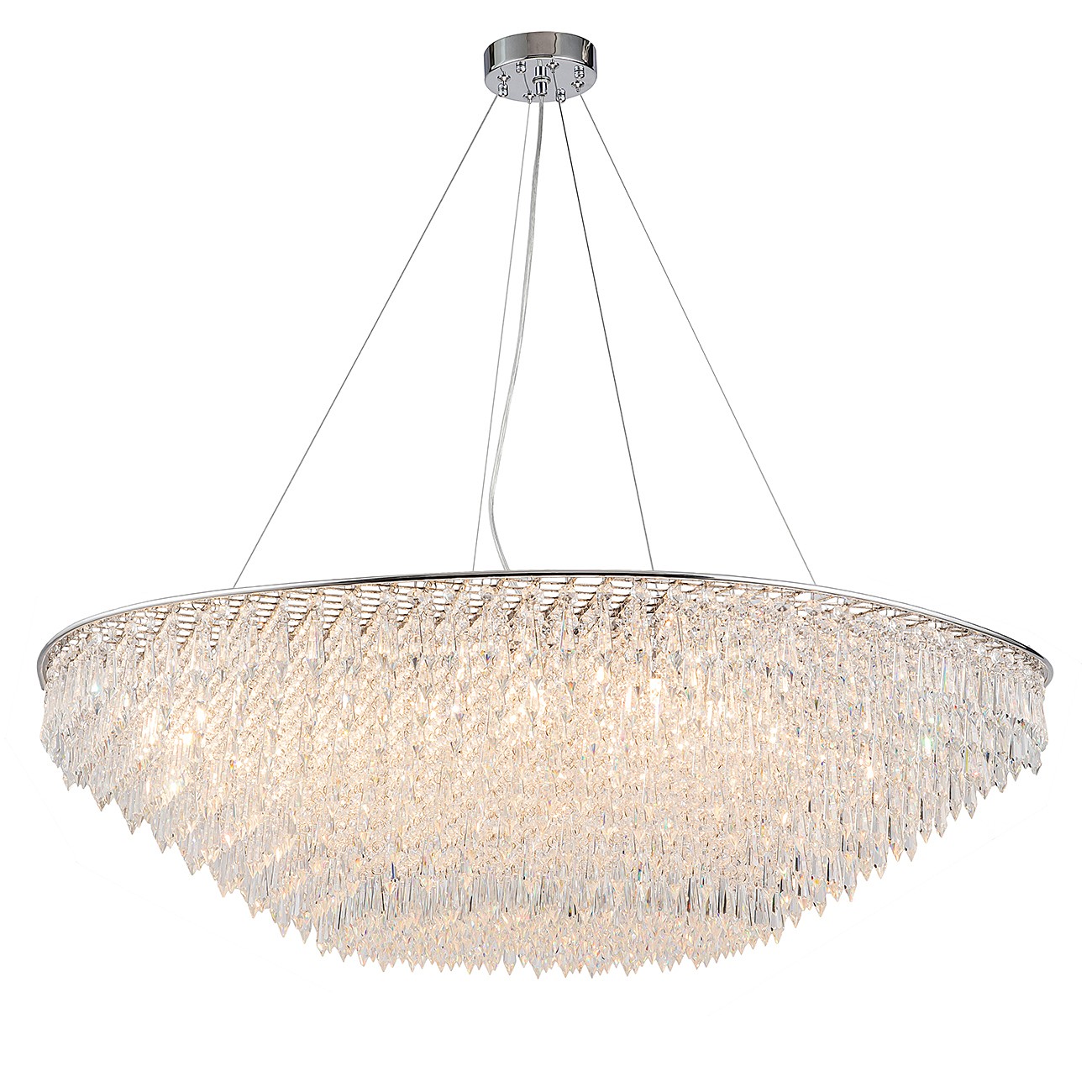 Подвесная люстра Indigo Intrigo 12028/16PL Chrome V000370