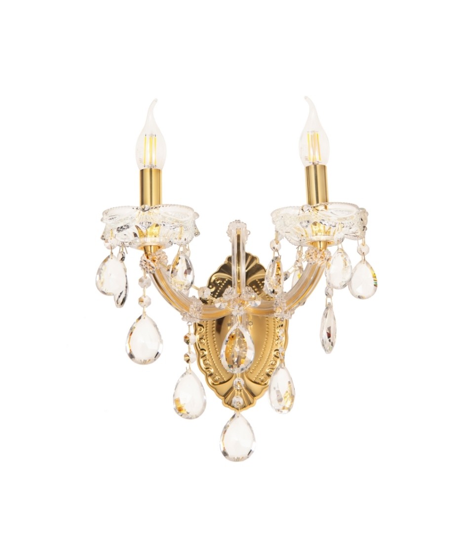 Настенное бра Lumina Deco Eliza LDW 7029-2 GD