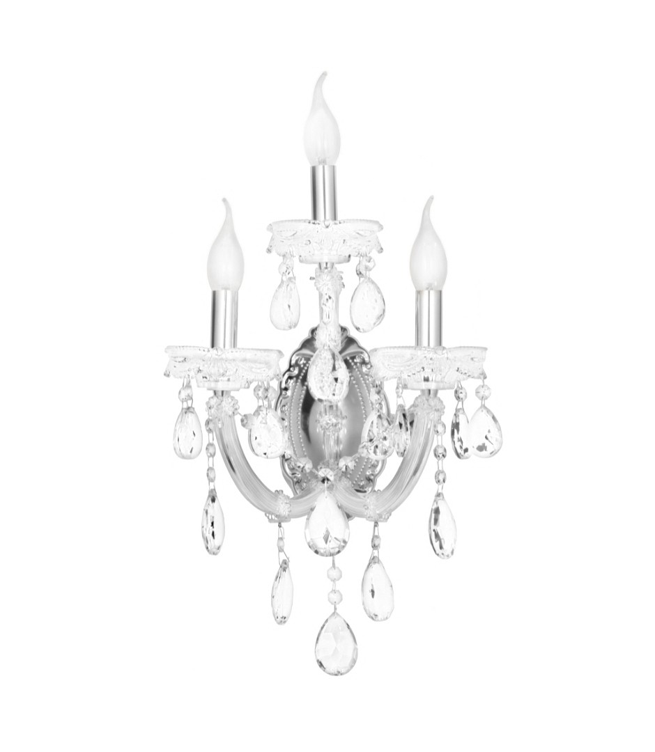 Настенное бра Lumina Deco Eliza LDW 7029-3 CHR