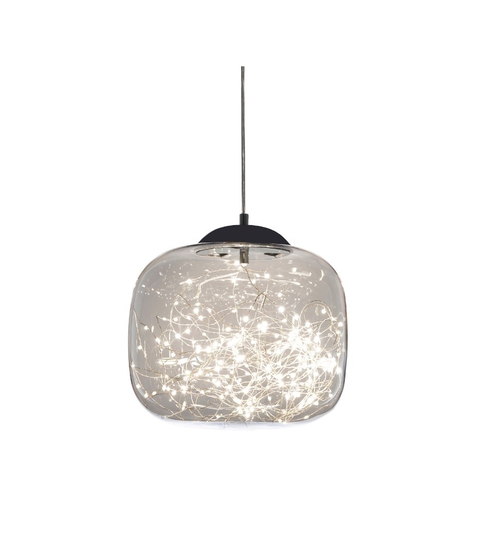 Светильник подвесной Lumina Deco Daisy LDP 6823-300 CHR+GY