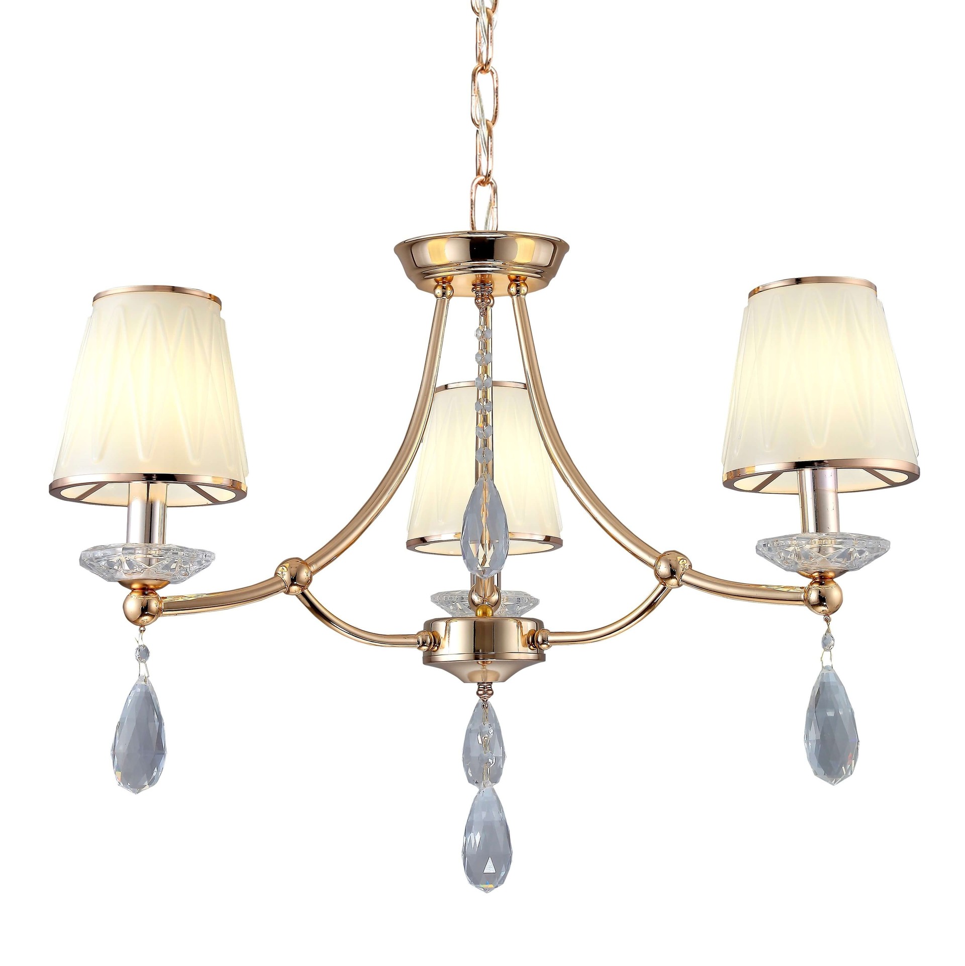 Подвесная люстра Lumina Deco Dominni LDP 9268-3 GD