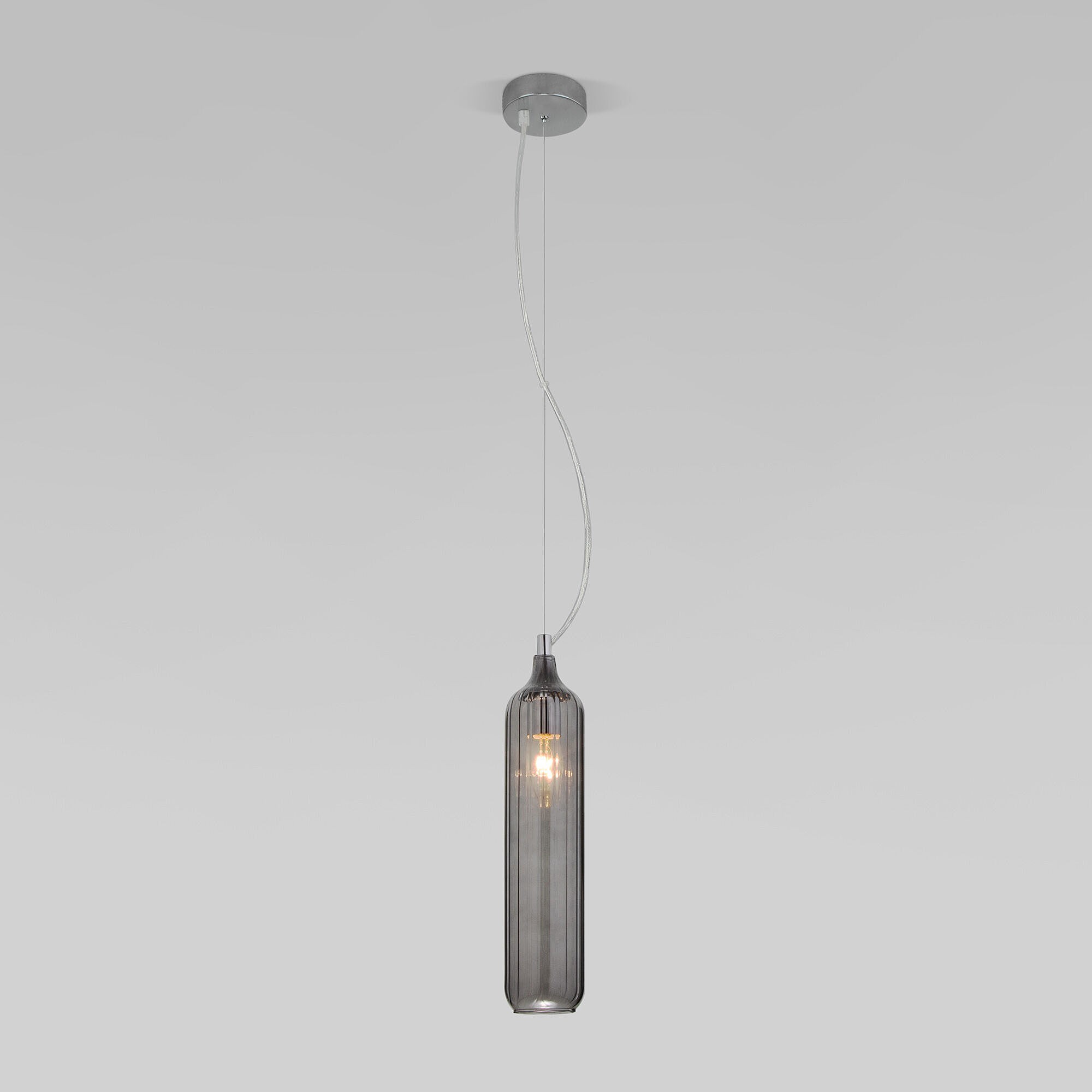 Светильник подвесной Eurosvet Siesta 50252/1 дымчатый