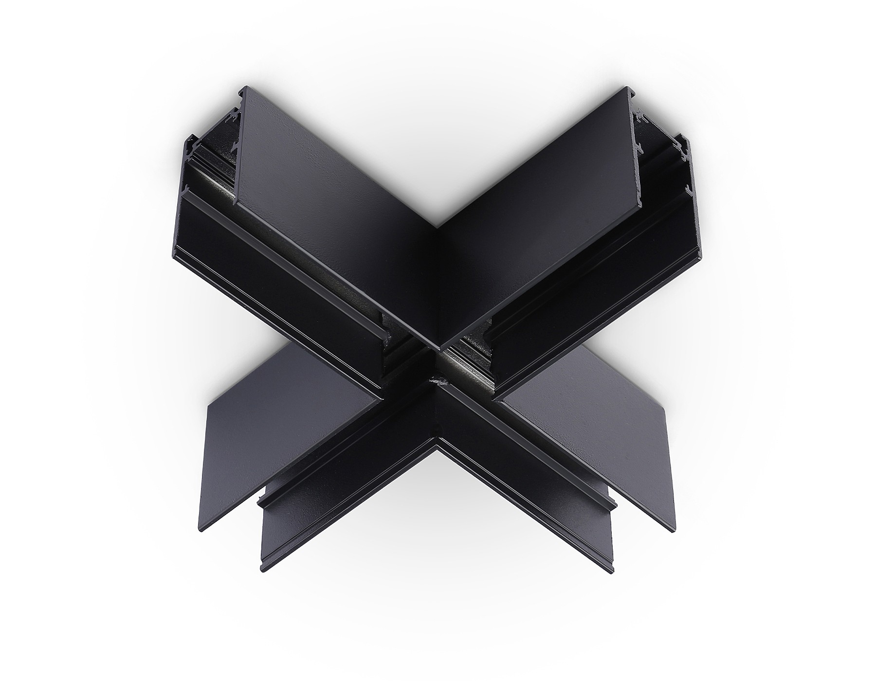 Коннектор X-образный для накладного шинопровода Magnetic Ambrella Track System GL3376