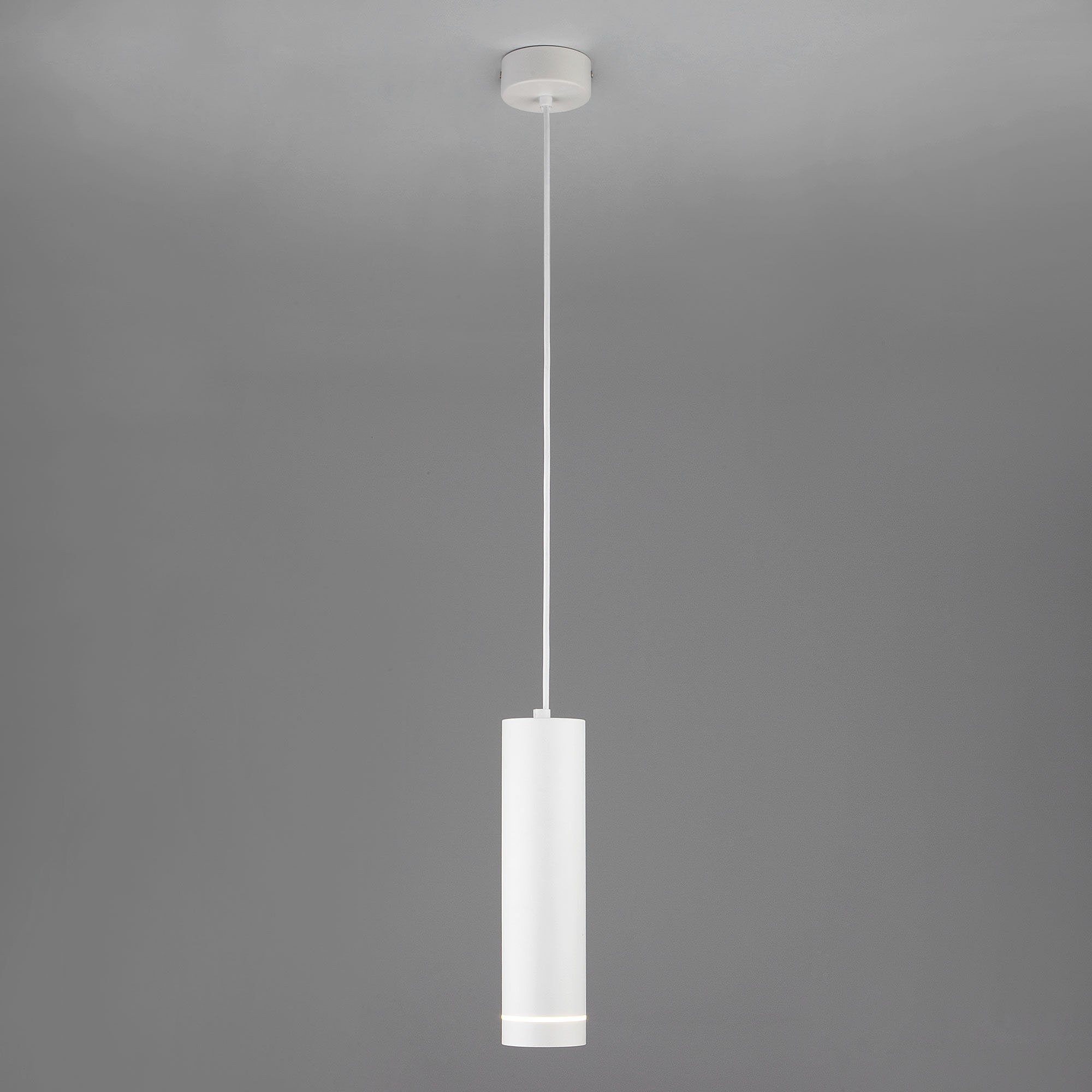 Светильник подвесной Elektrostandard Topper DLR023 12W 3000K белый матовый