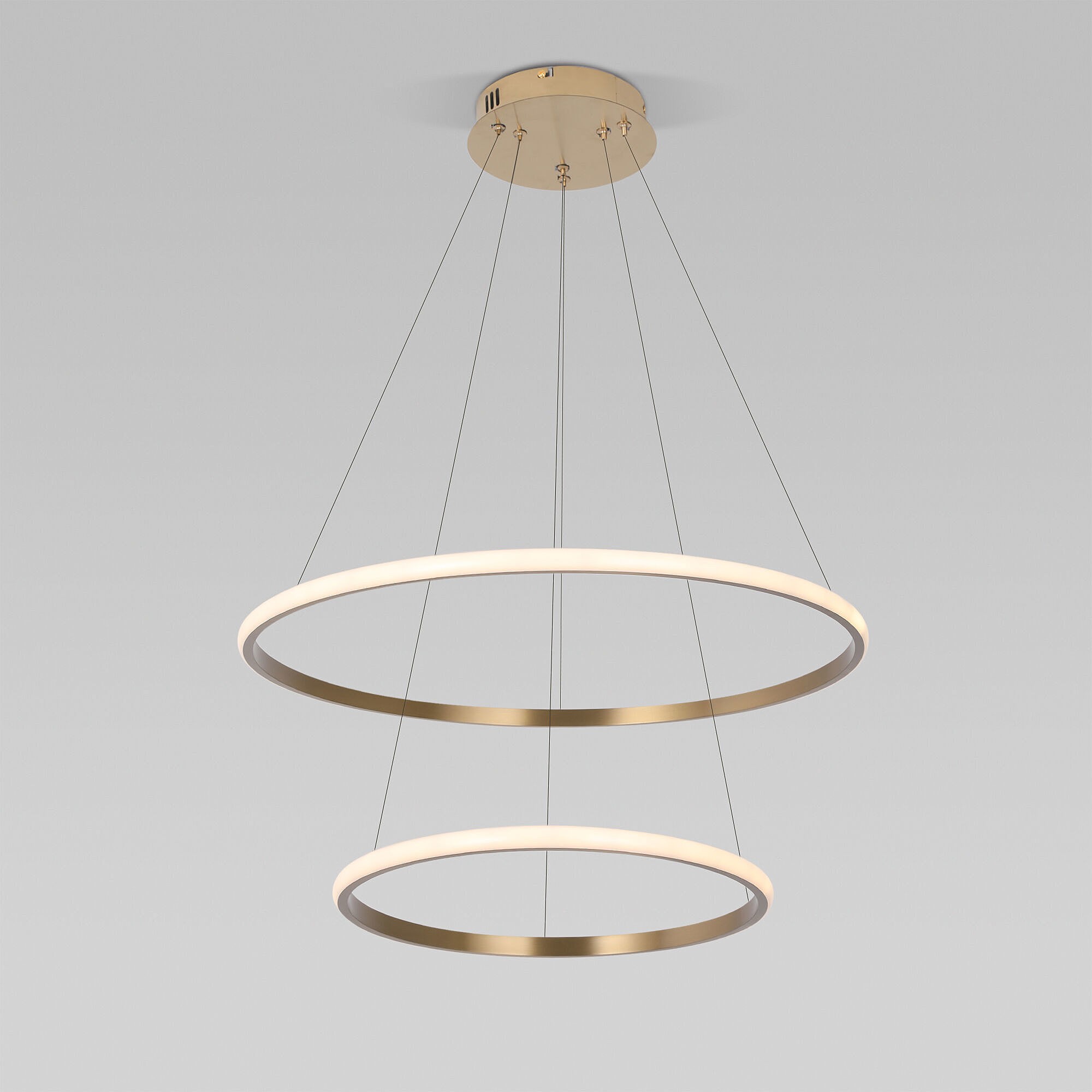 Подвесная люстра Eurosvet Collars 90264/2 латунь