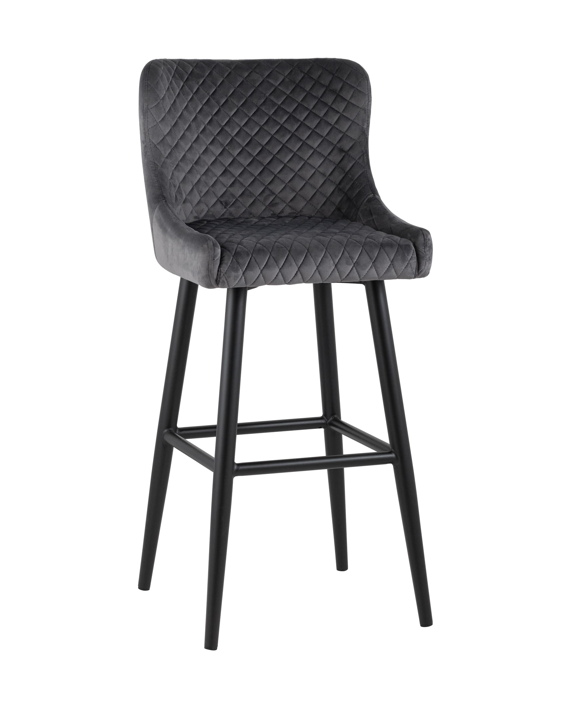 Барный стул Stool Group Ститч MC15B VELVET HLR-21 DUAL