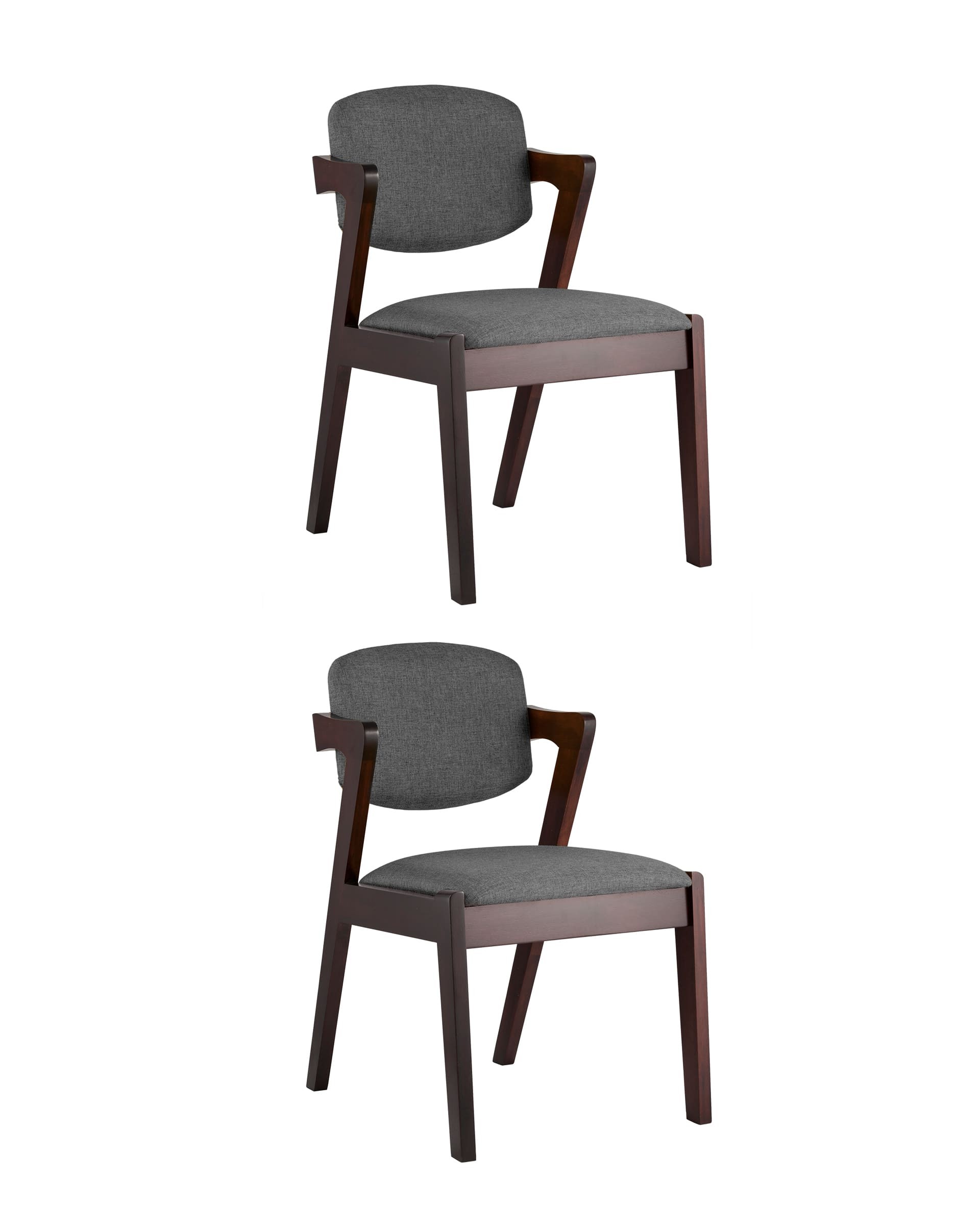 Комплект стульев Stool Group Viva "MH32060 BZ-17 DARK GREY-KOROB2