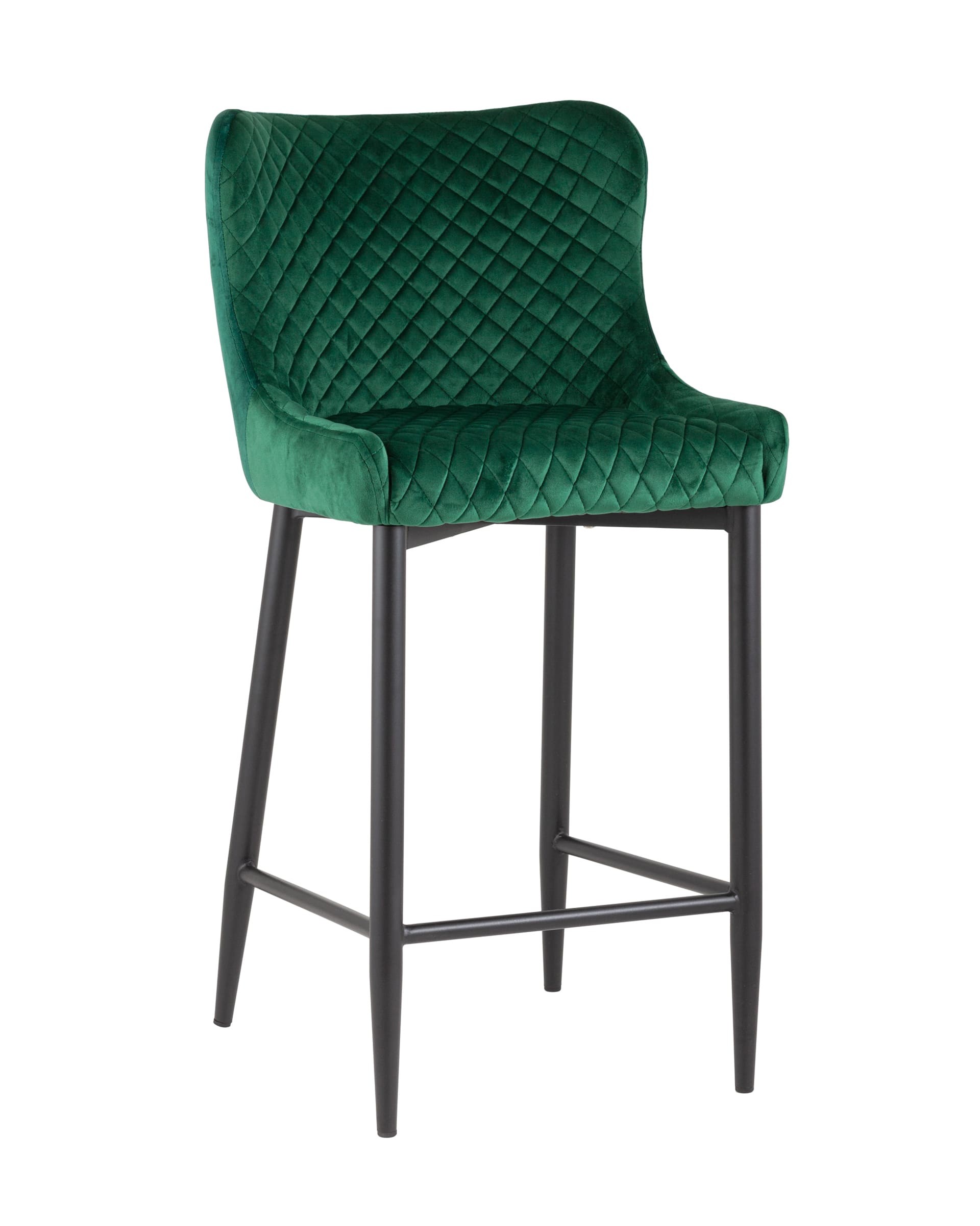 Полубарный стул Stool Group Ститч MC15CT VELVET HLR-56 DUAL
