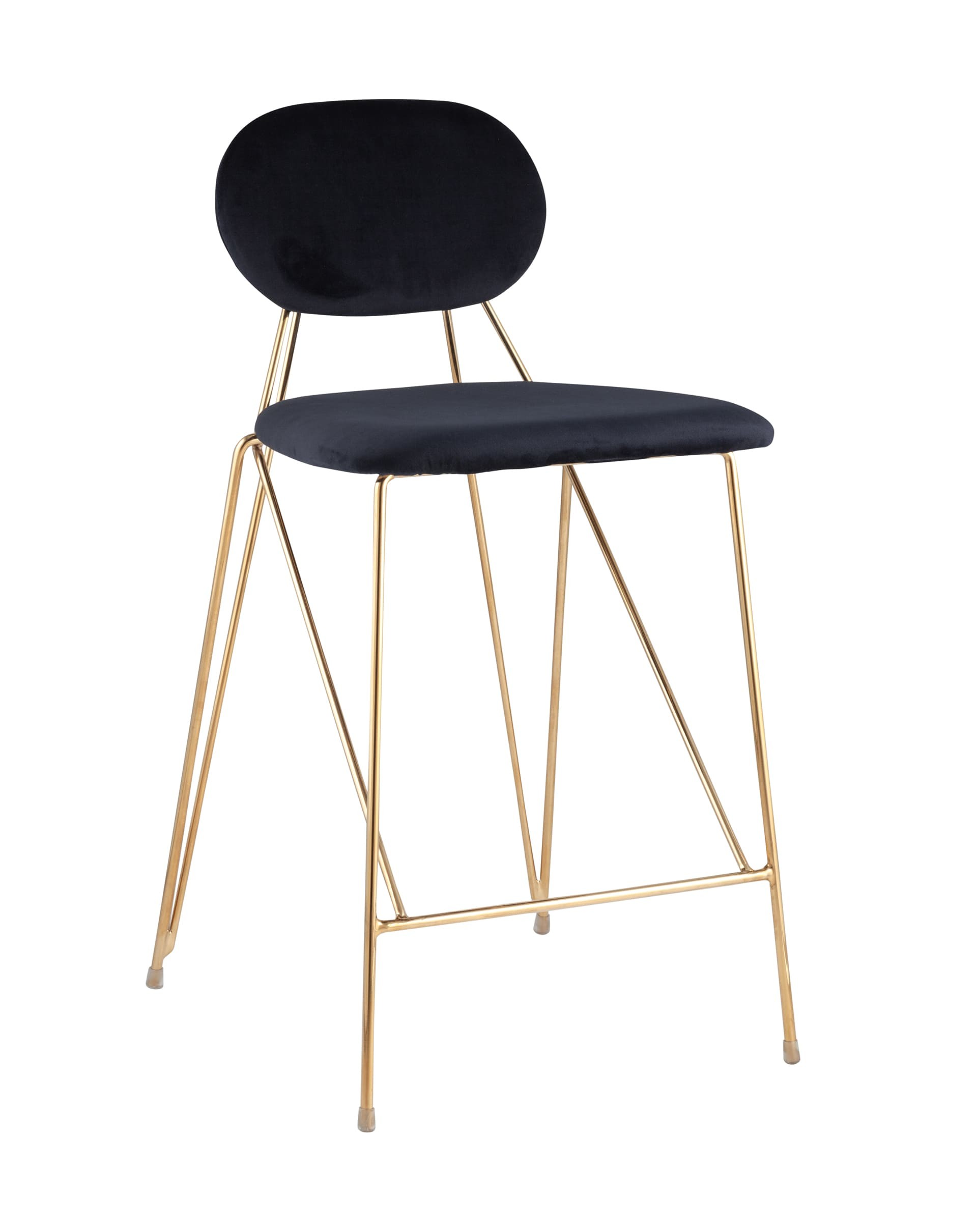 Полубарный стул Stool Group Элис FDC8001 MIDNIGHT BLUE FUT-78