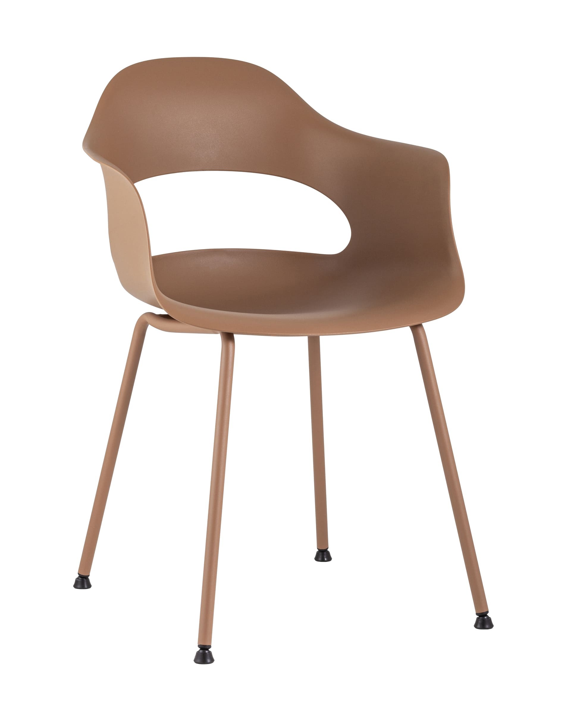 Стул пластиковый Stool Group Lady SL-7018K brown 90491
