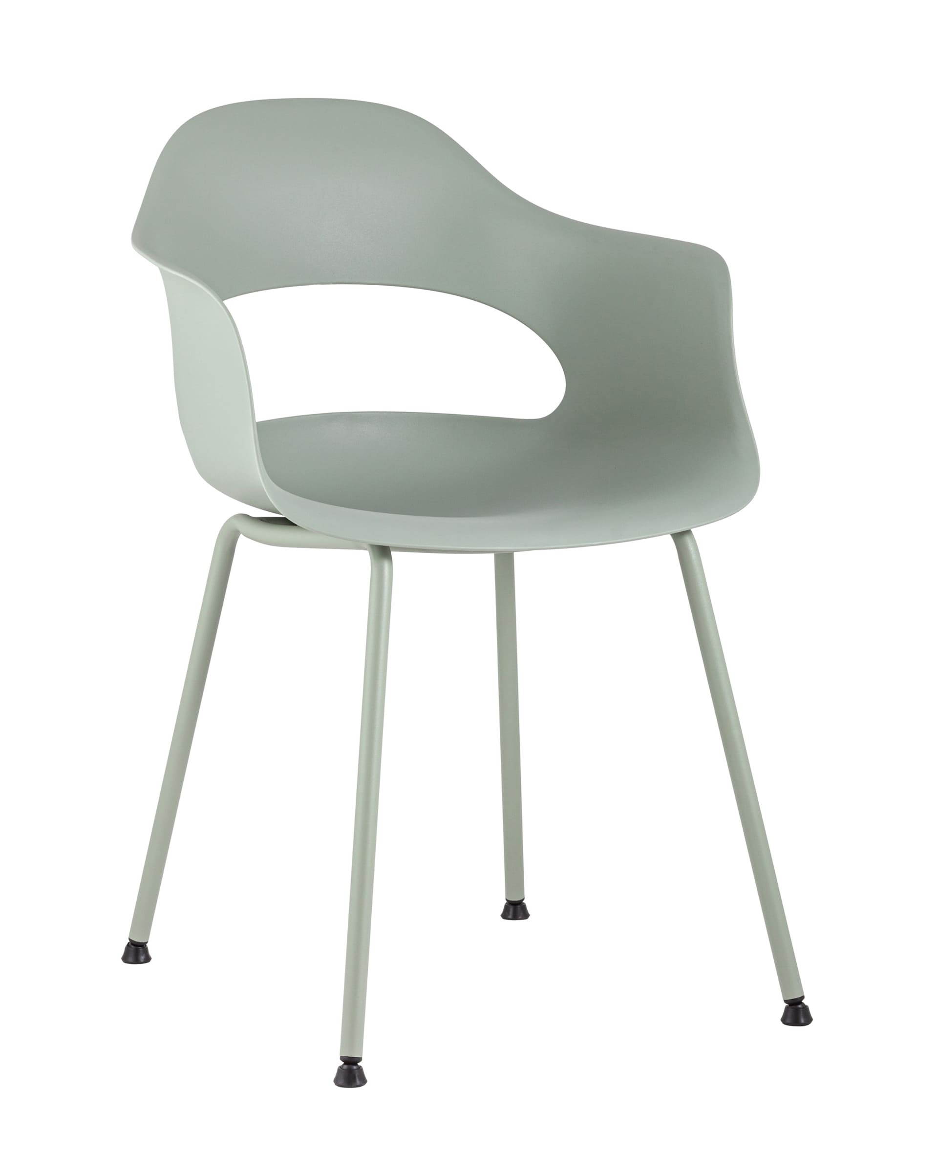 Стул пластиковый Stool Group Lady SL-7018K greyish green 90455
