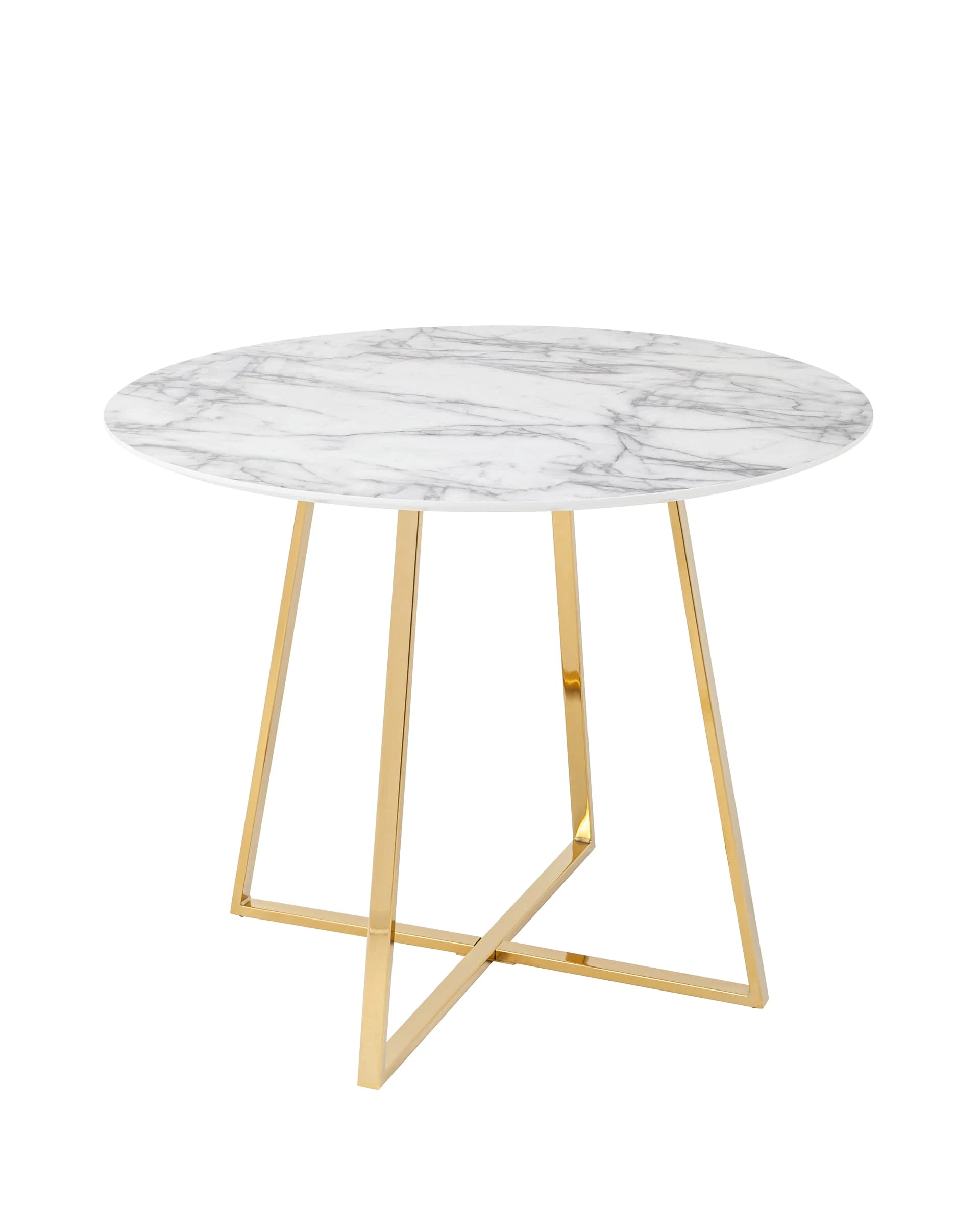 Кухонный стол Stool Group Дакота FDC8004 wh/gld DUAL