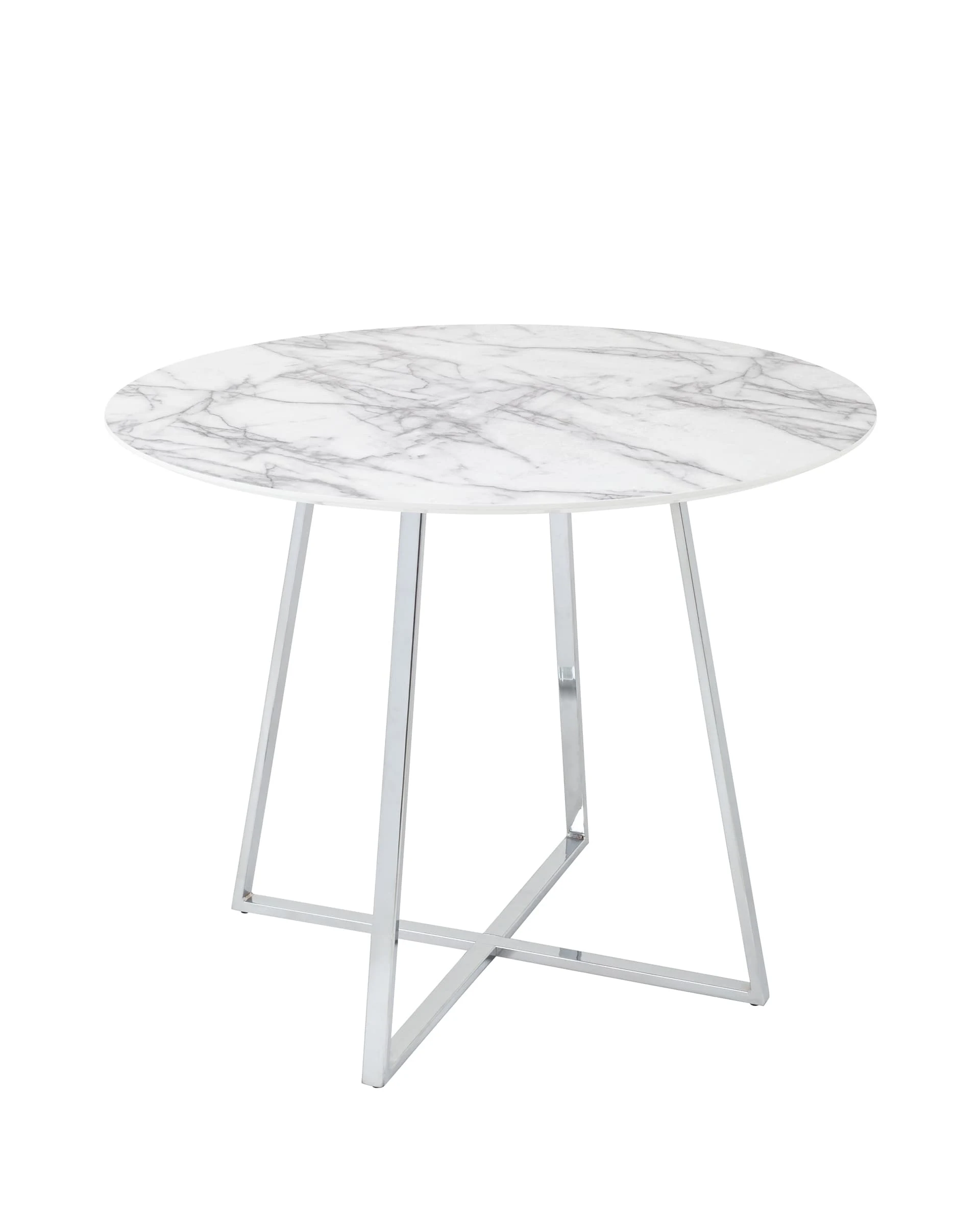 Кухонный стол Stool Group Дакота FDC8004 wh/chr DUAL