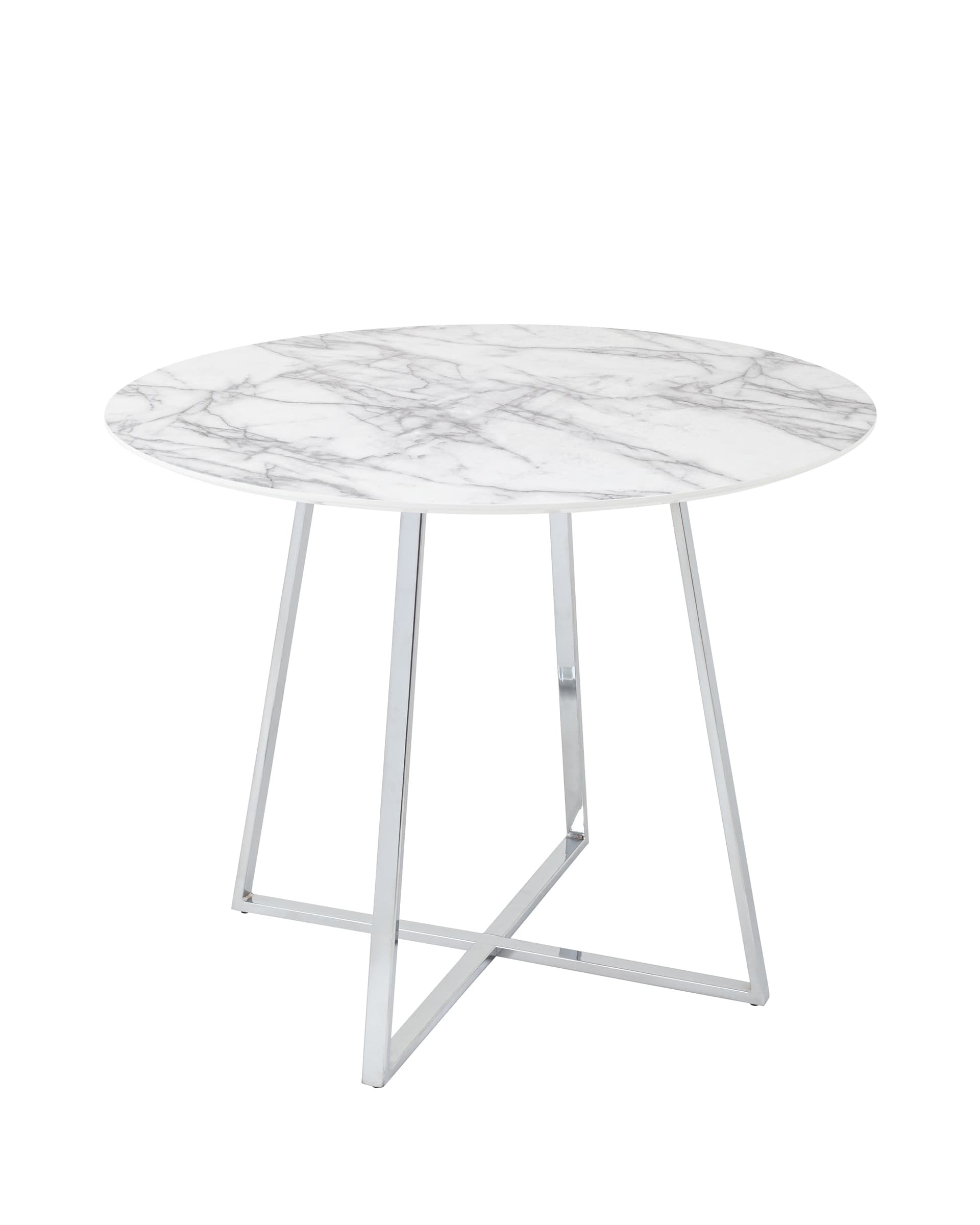 Кухонный стол Stool Group Дакота FDC8004 wh/chr DUAL